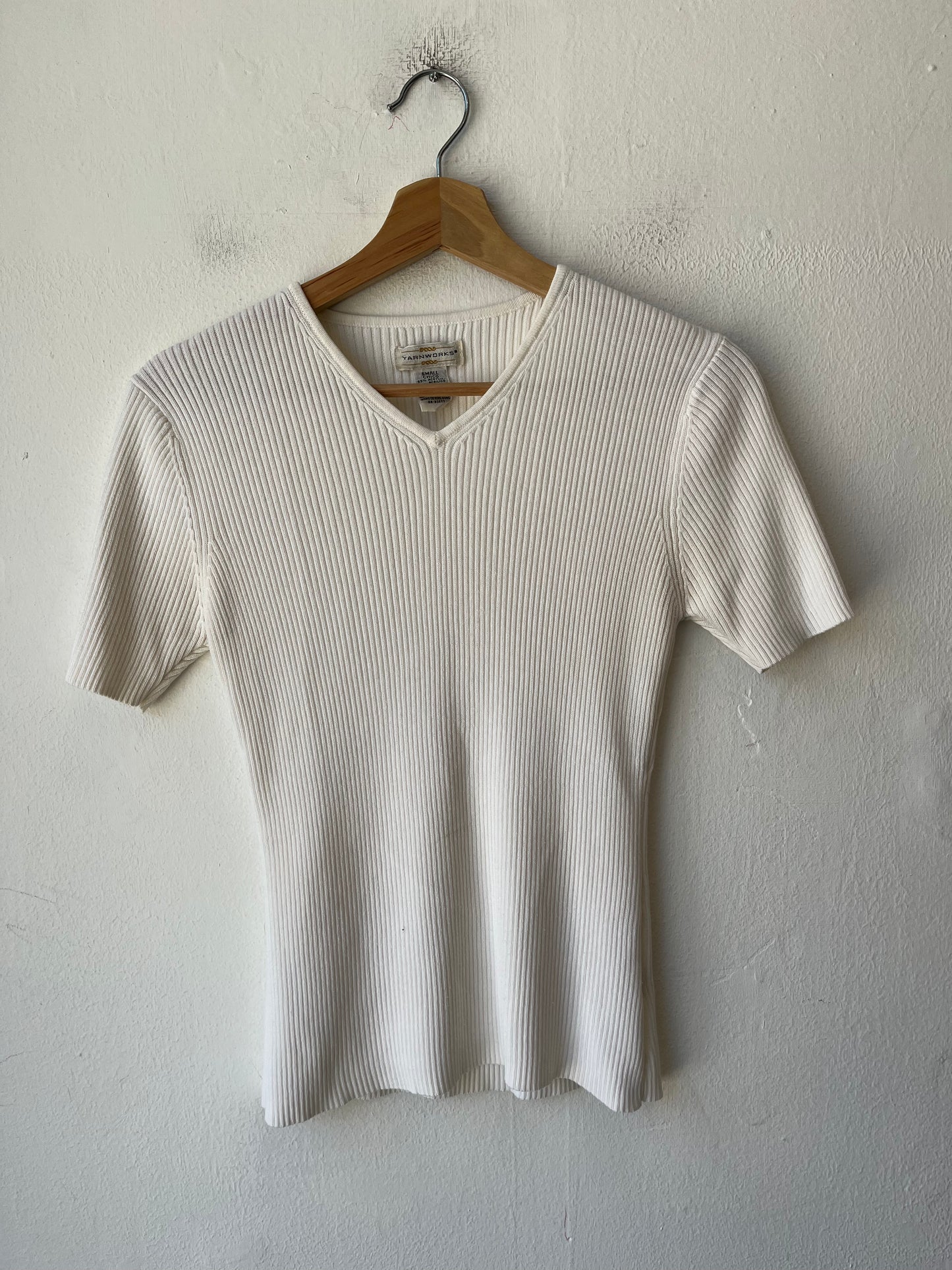 Y2K V Neck Top