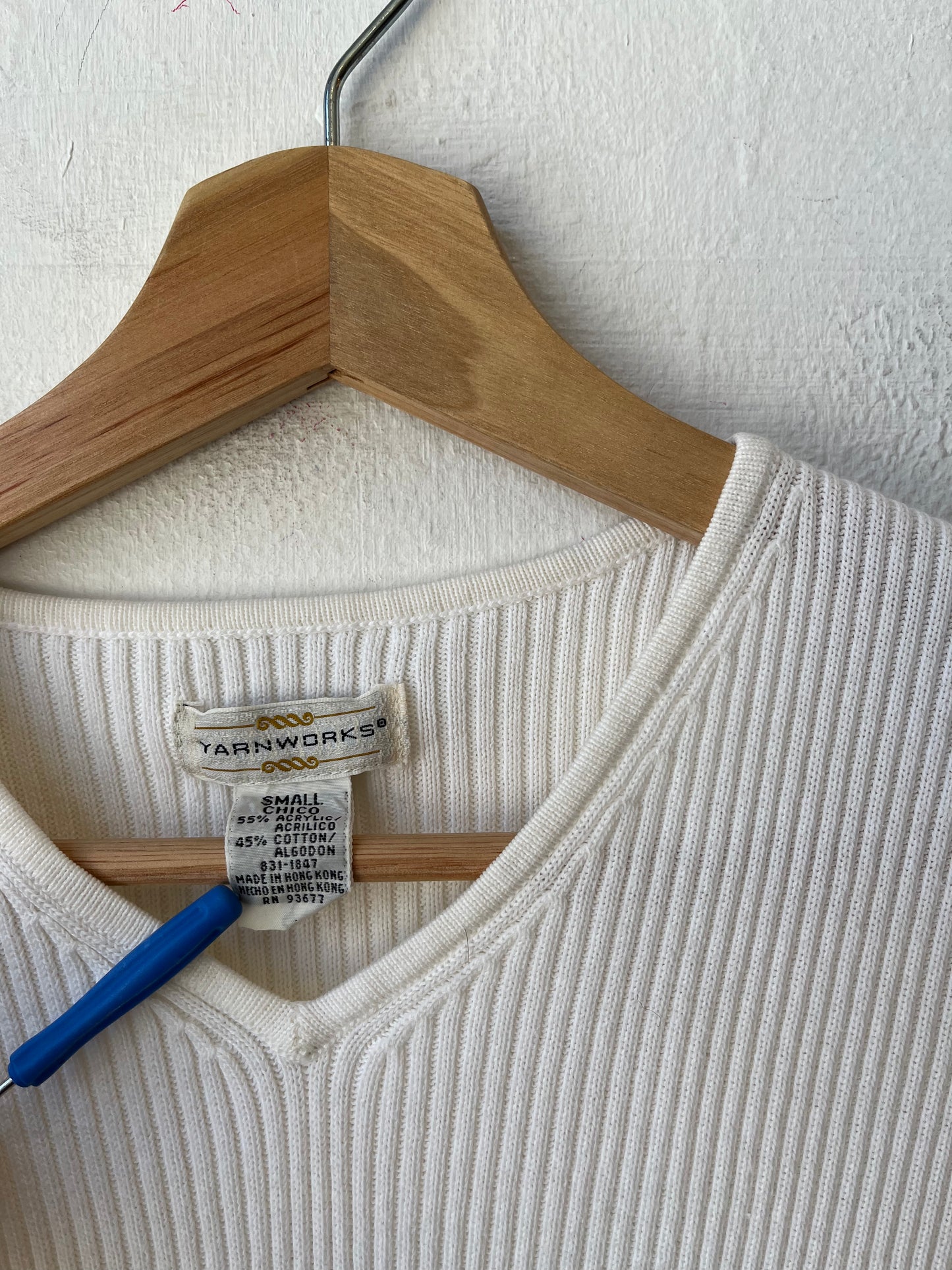 Y2K V Neck Top