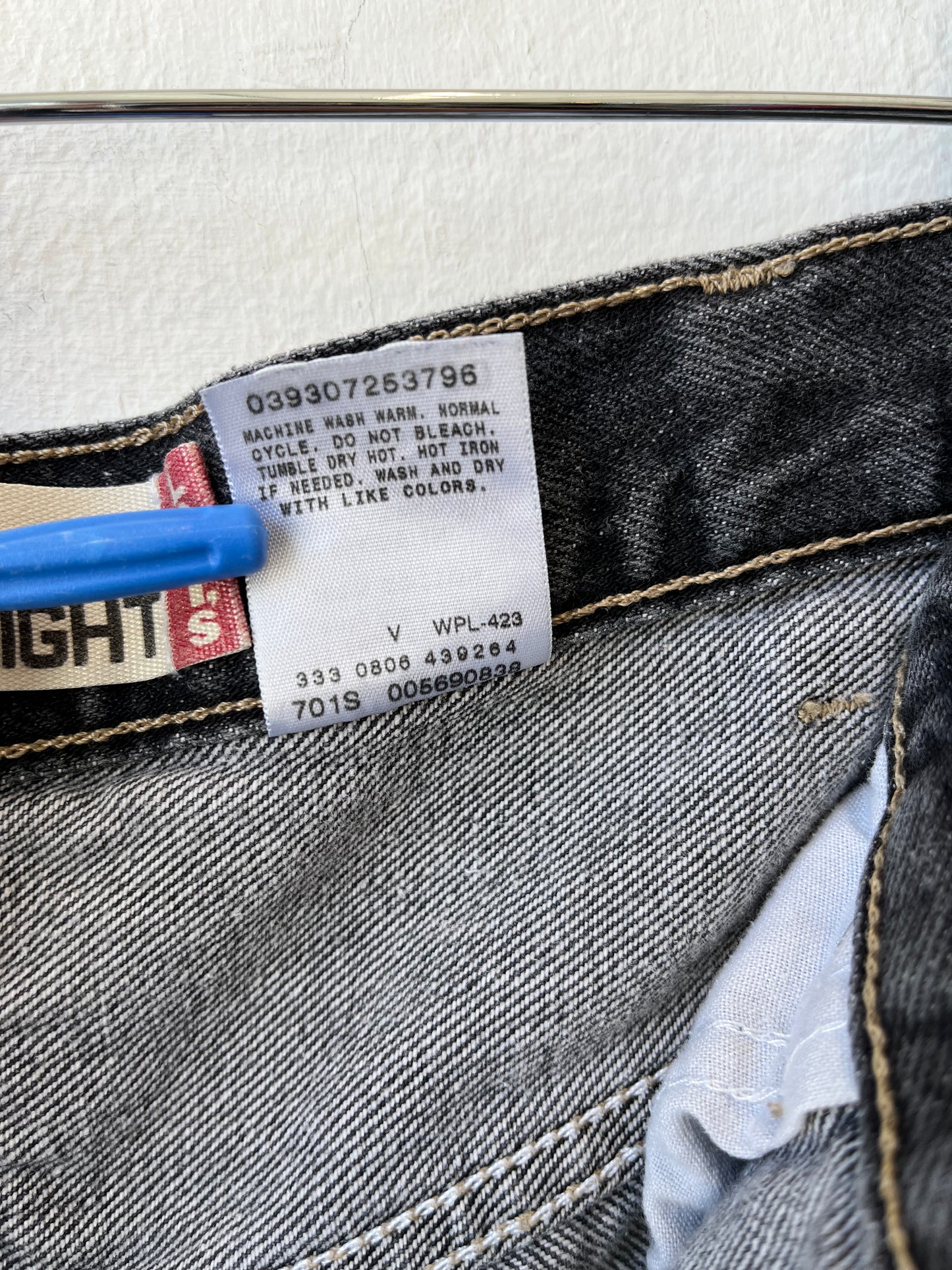 Y2K Black 569 Levi’s Jeans 38”