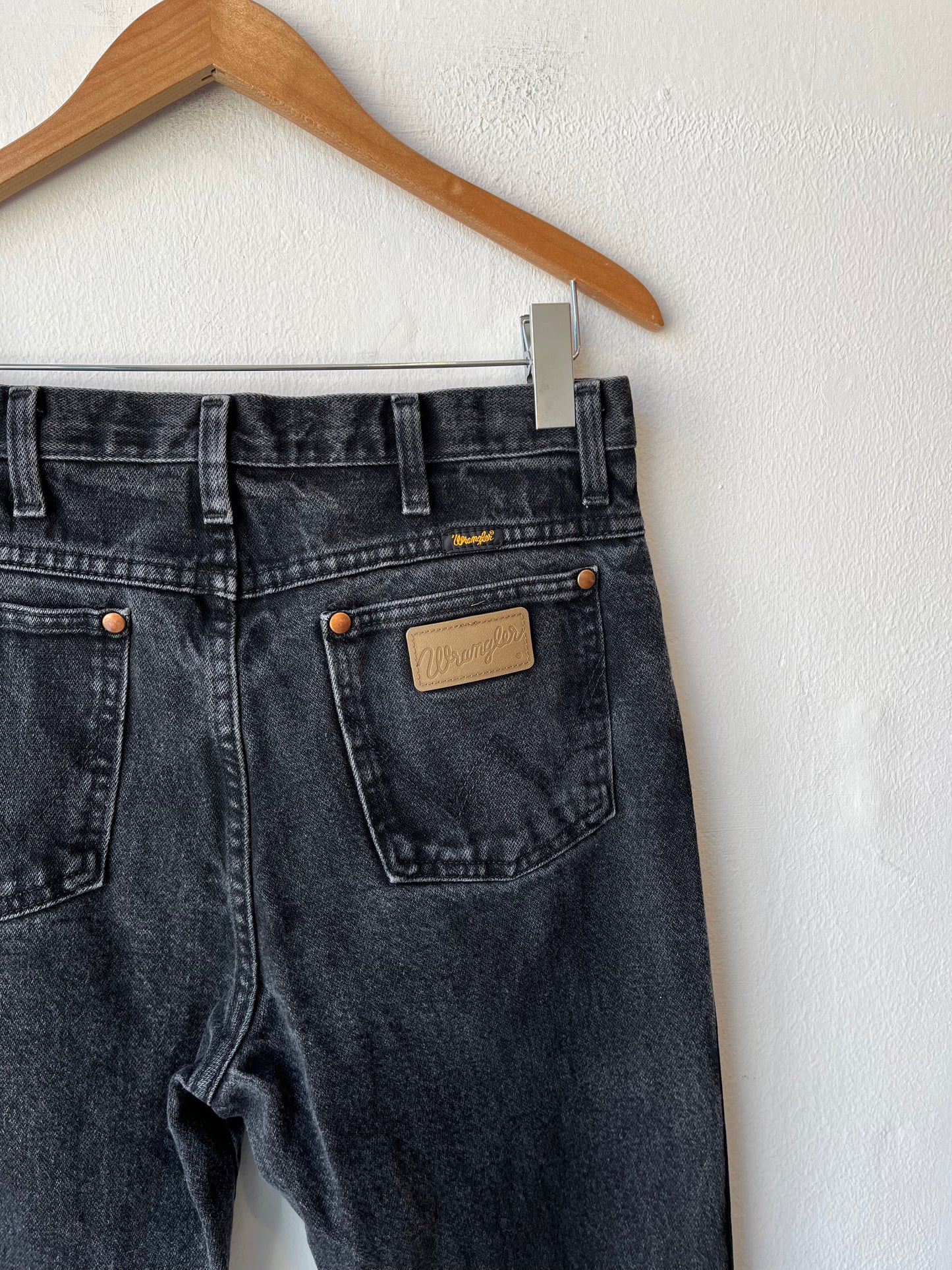 Y2K Wrangler Black Jeans 32"