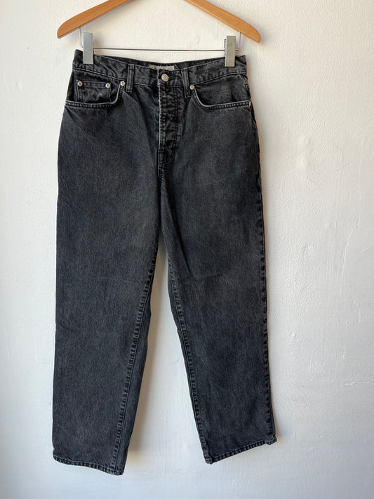 Y2K Stussy Black Jeans 29"