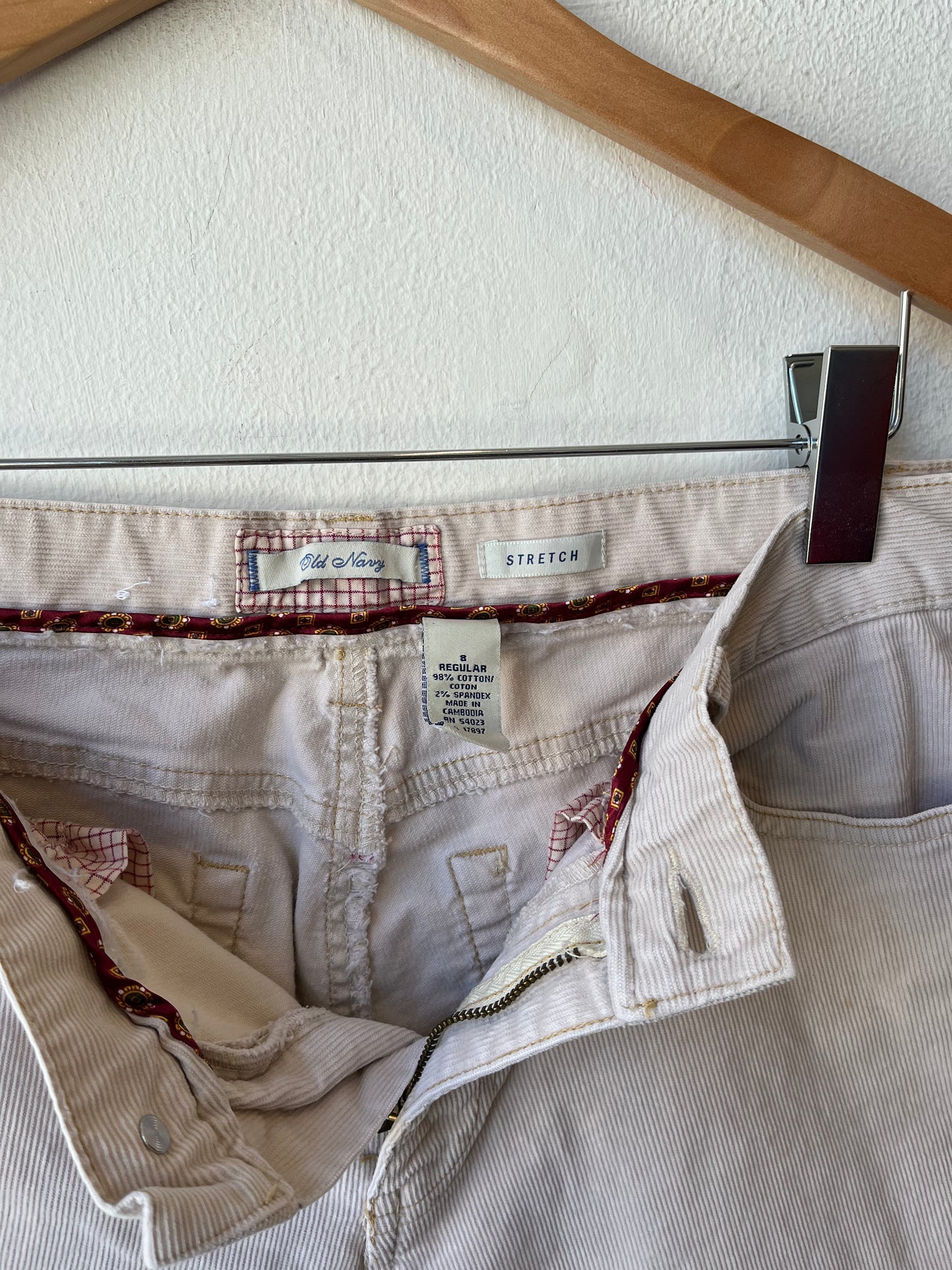 Y2K Old Navy Cord Pants 32"