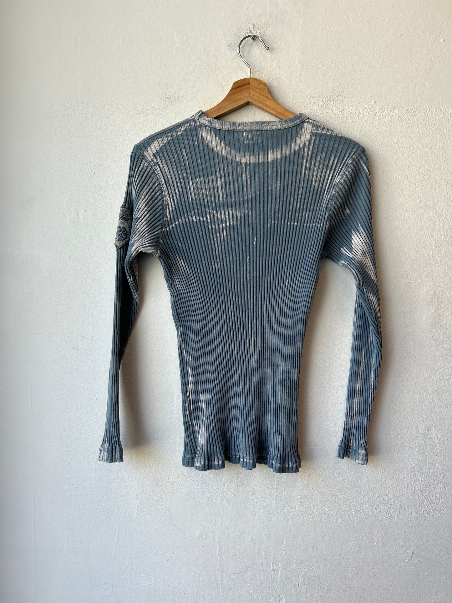 90's Ribbed Long Sleeve Top
