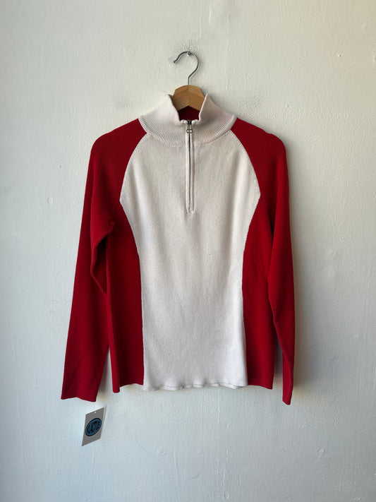 Y2K Polo Knit 1/4 Zip