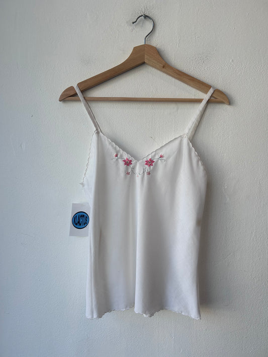 80's Embroidered Tank Top