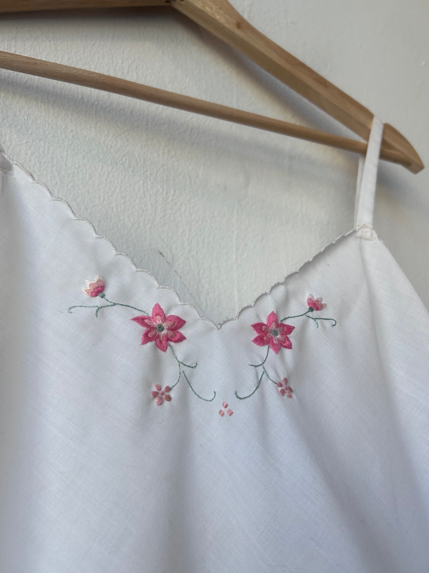 80's Embroidered Tank Top