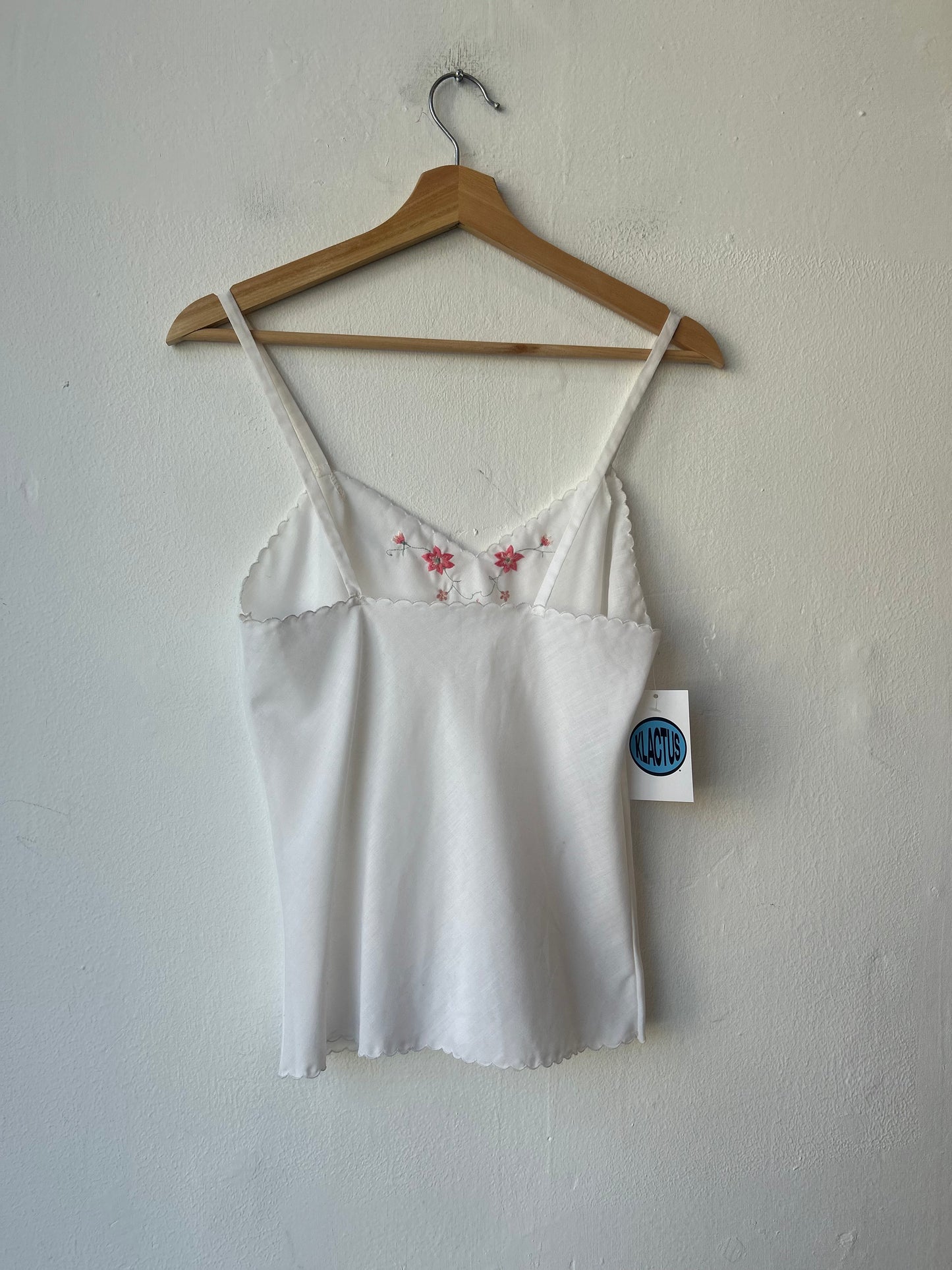 80's Embroidered Tank Top