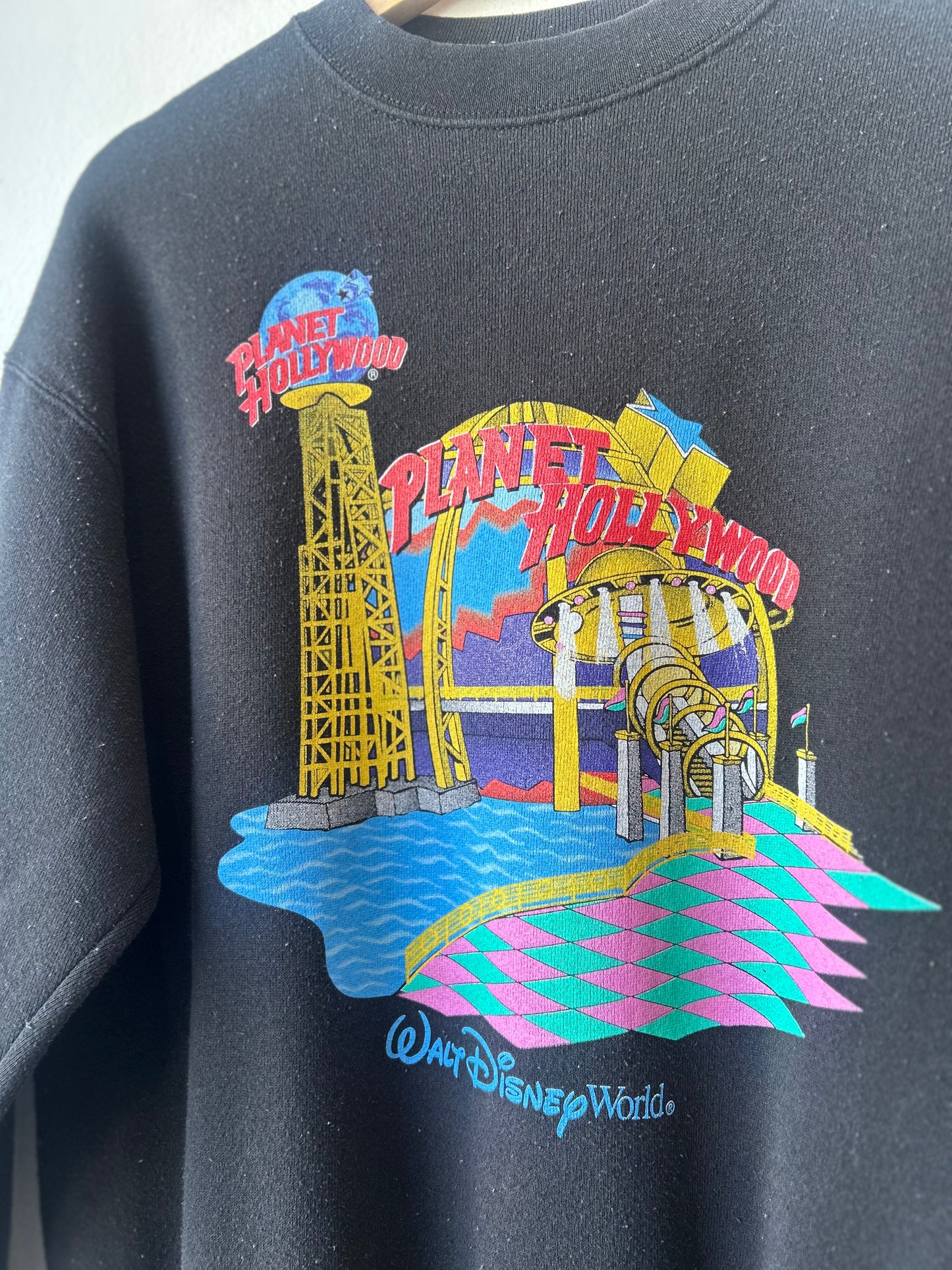 90's Planet Hollywood Disney World Sweatshirt