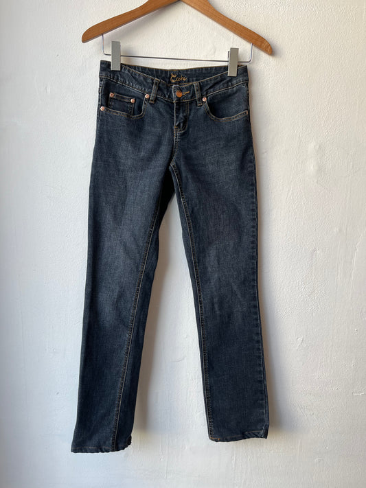 Y2K Cache Rhinestone Jeans 27"