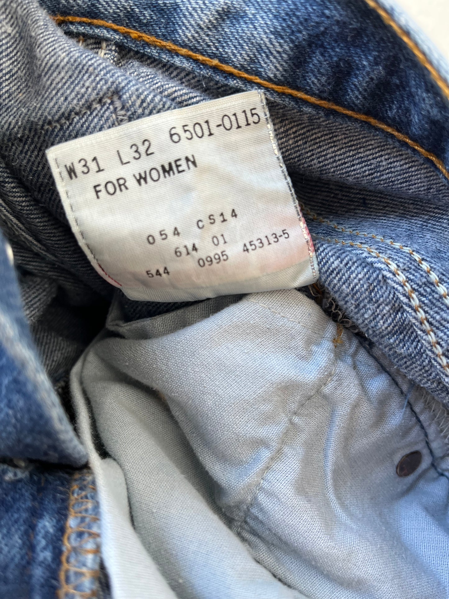 90's Levi's 501 28"