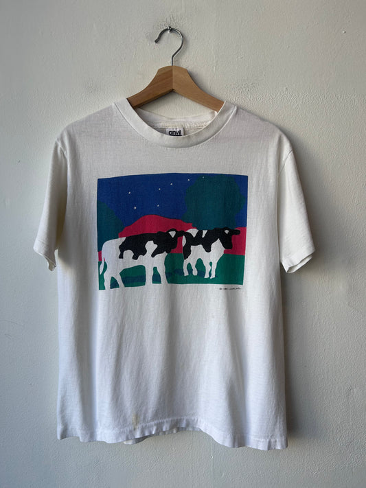 1985 Cows at Night T-Shirt