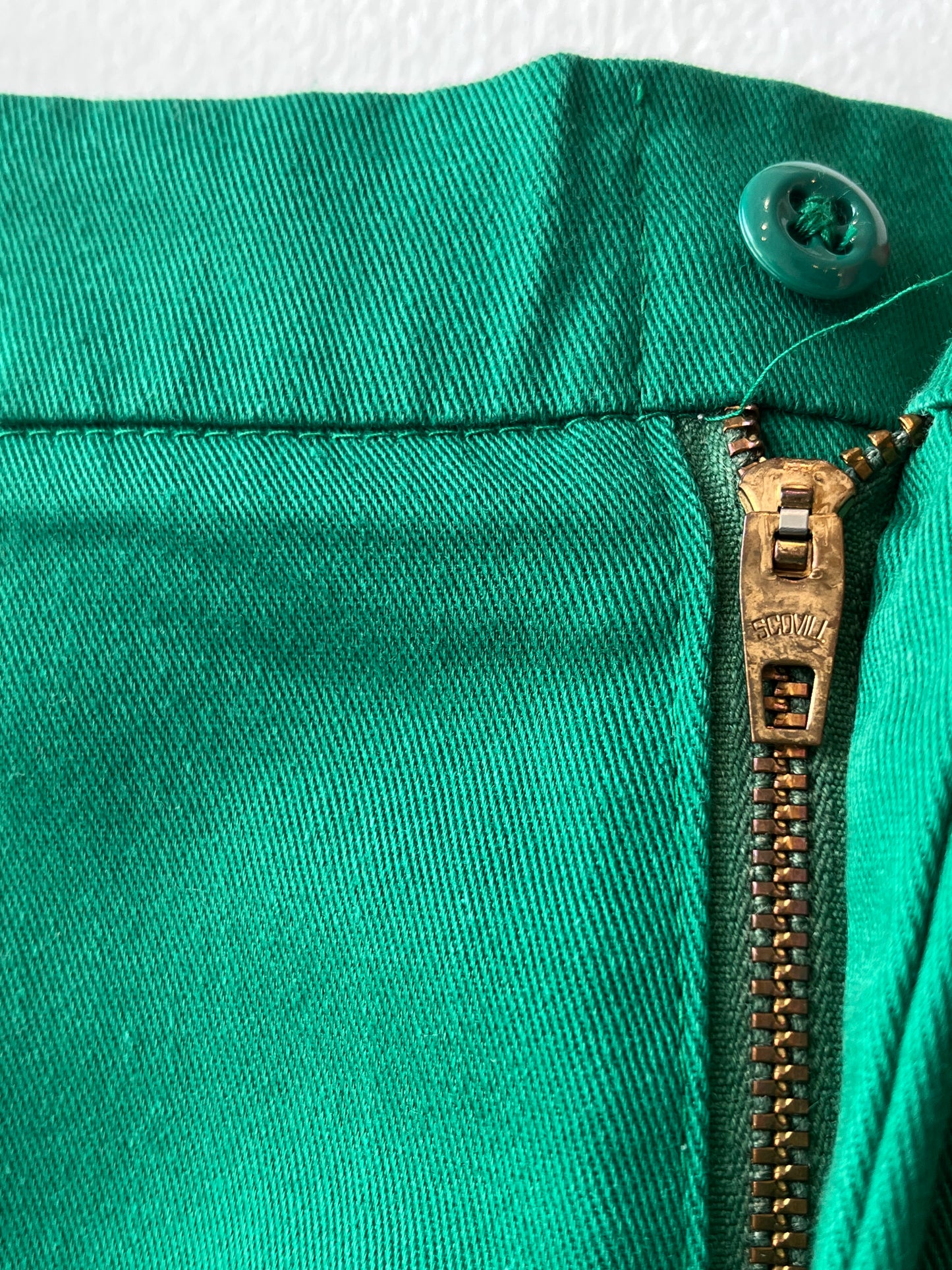 70's Green Trousers 30"