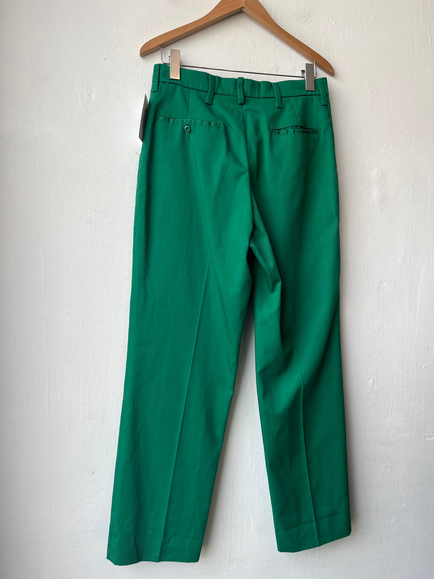 70's Green Trousers 30"