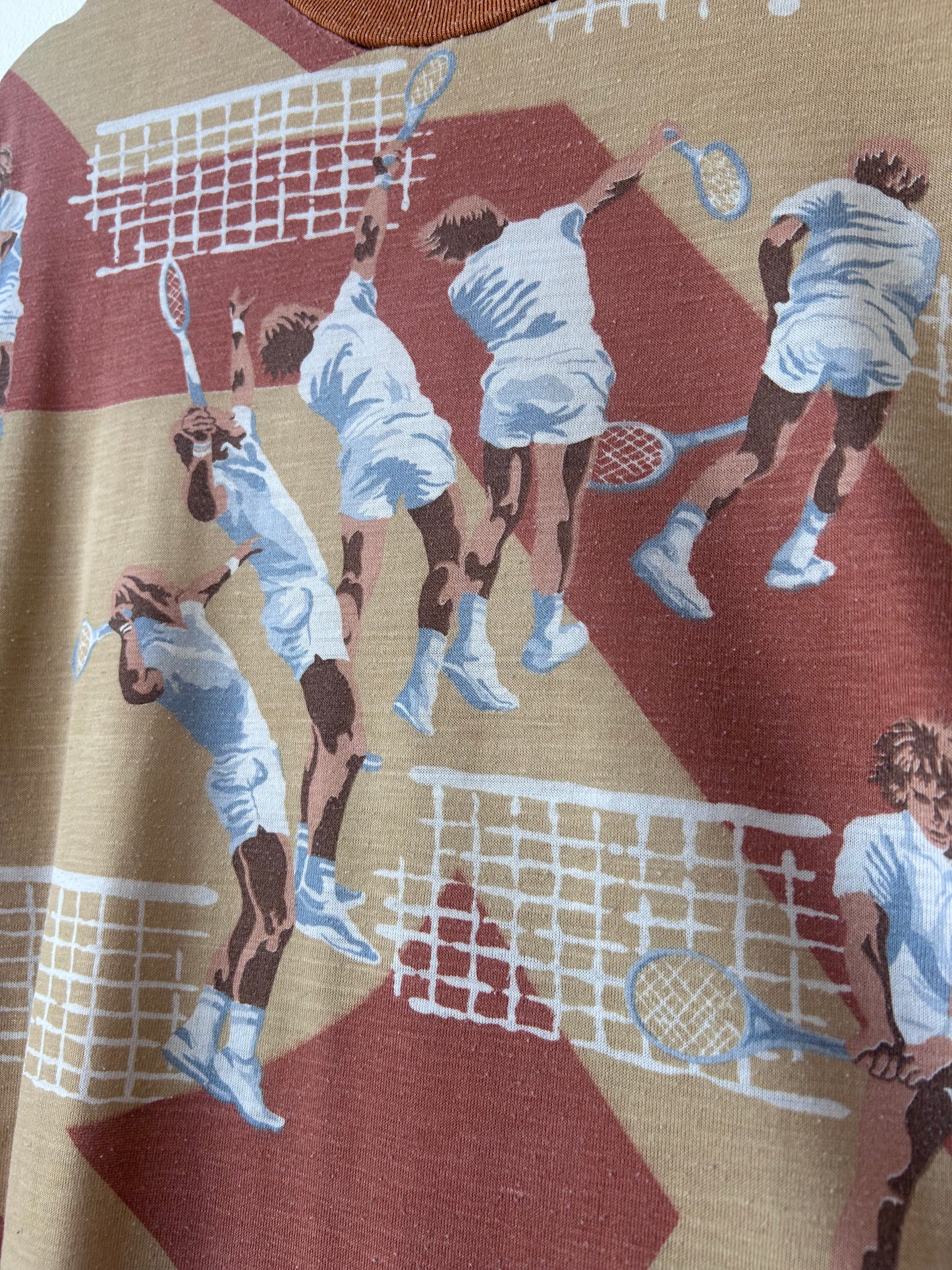 80's Tennis All Over Print T-Shirt