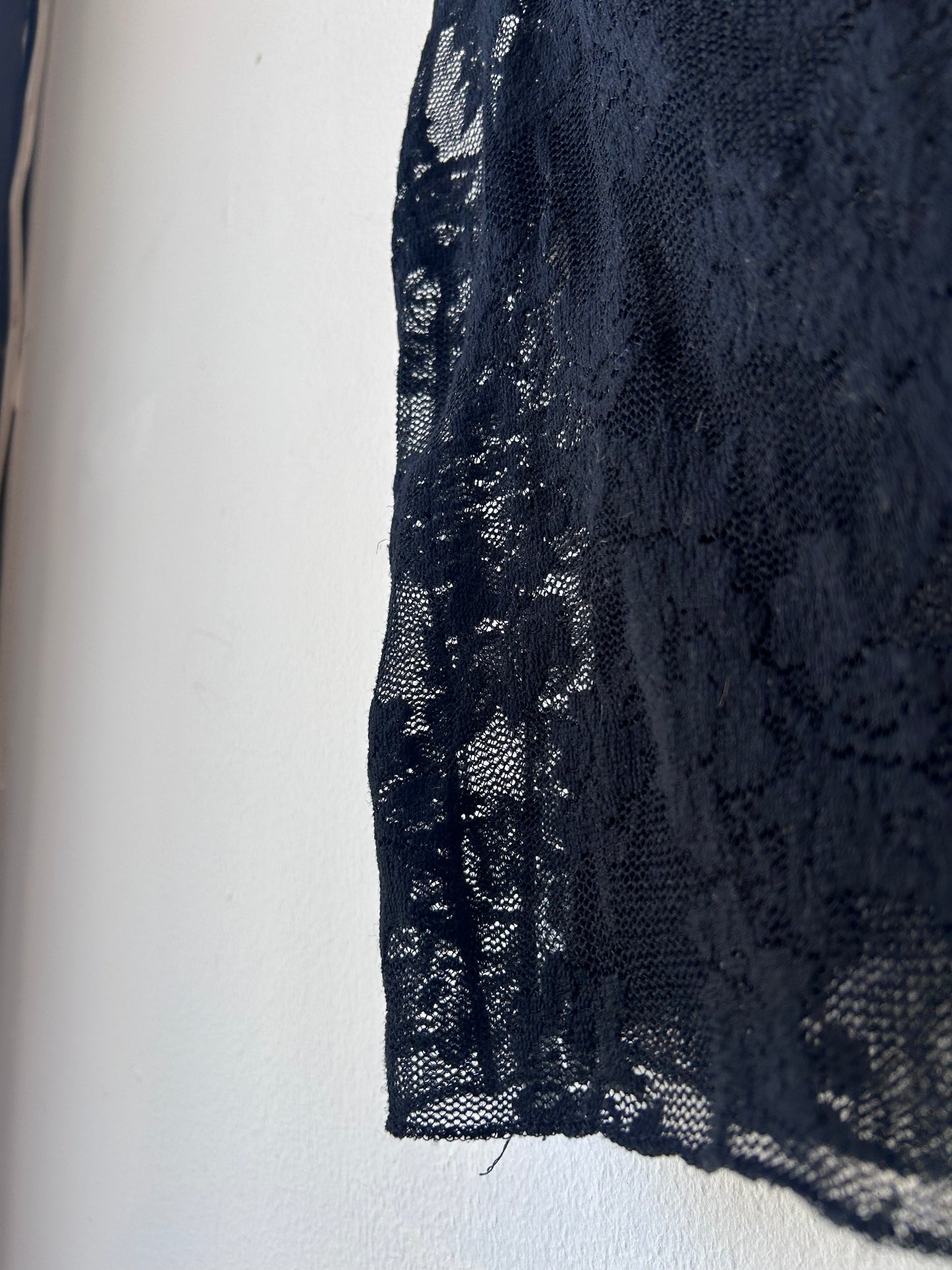 Y2K Mesh Black Camisole