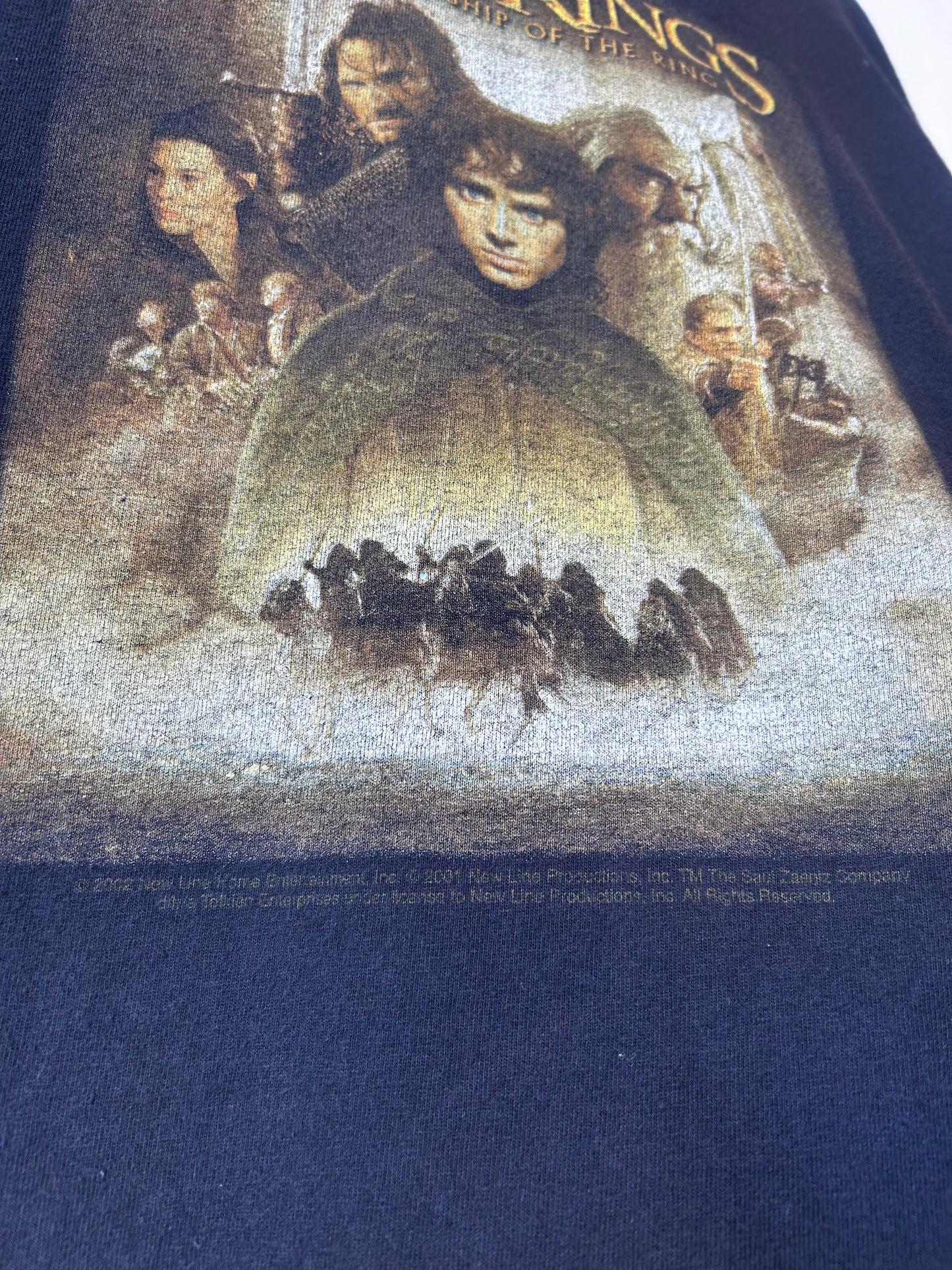 2002 Lord of The Rings T-Shirt