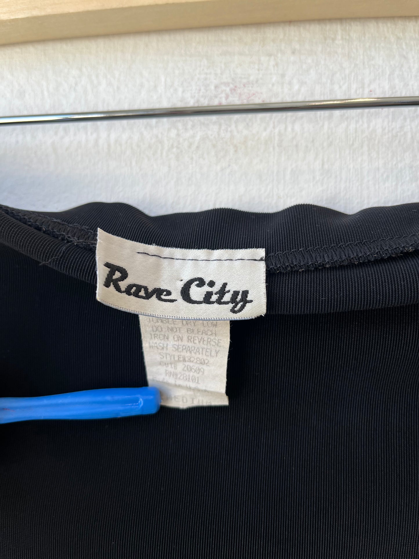 90's Black Skirt 28-34"