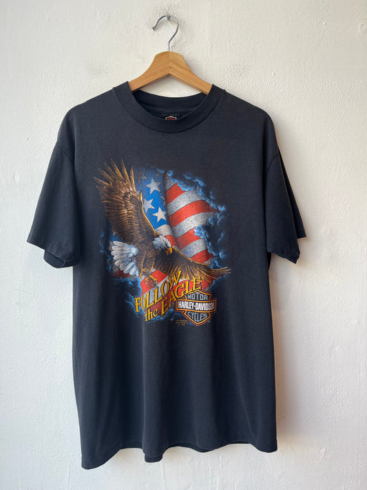 1991 HD 3D Emblem Eagle T-Shirt