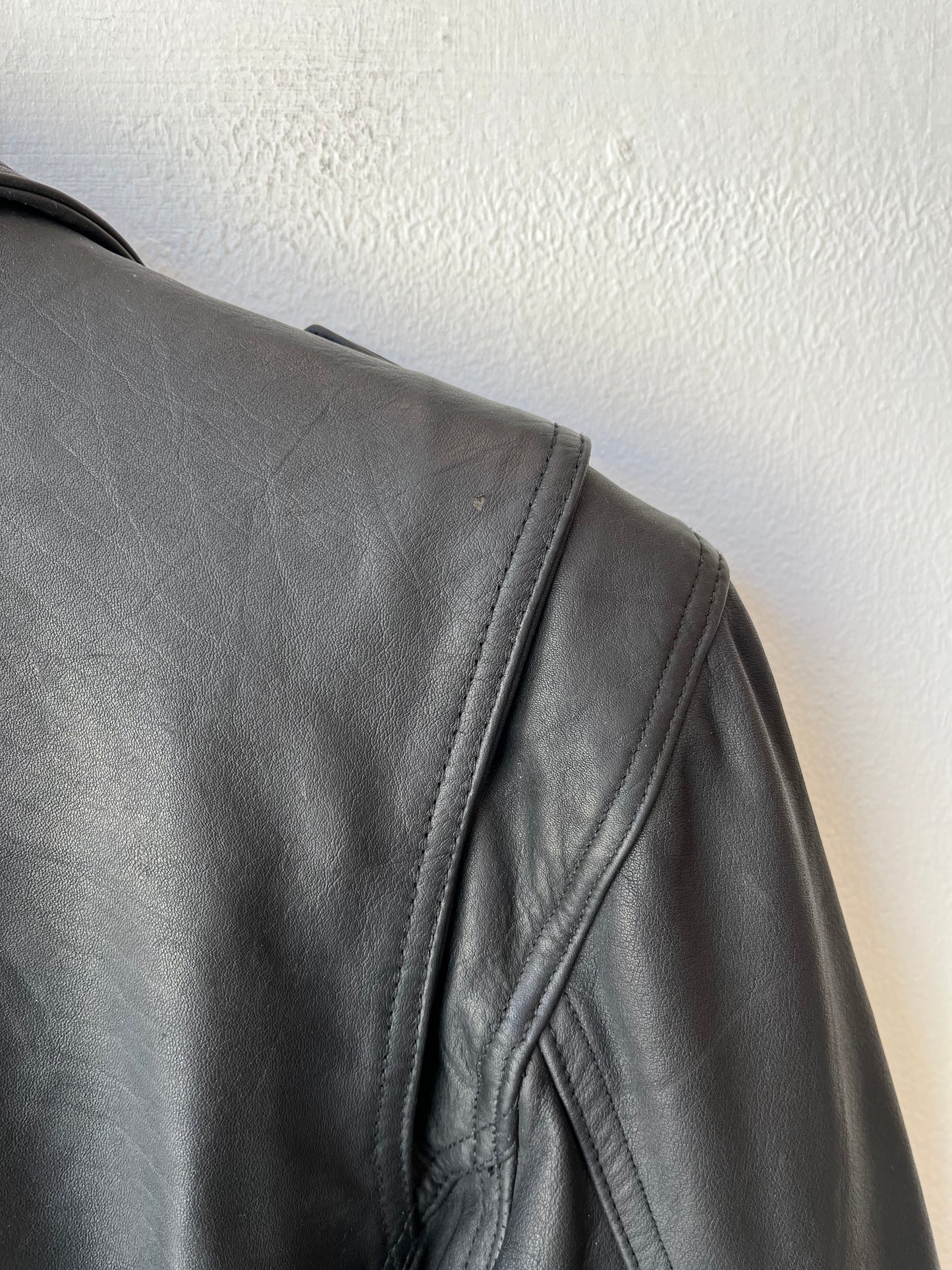 90's Cropped Biker Jacket