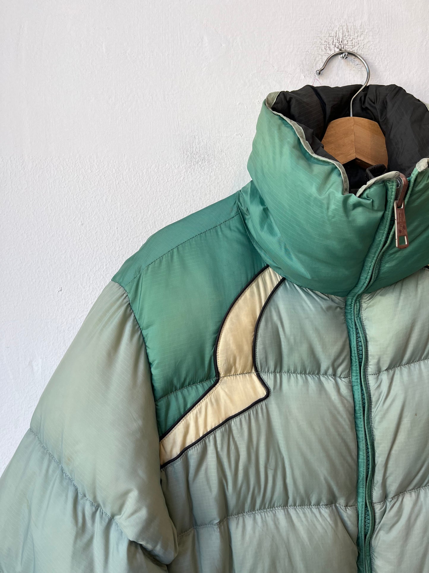 Y2K Diesel Reversible Puffer Jacket