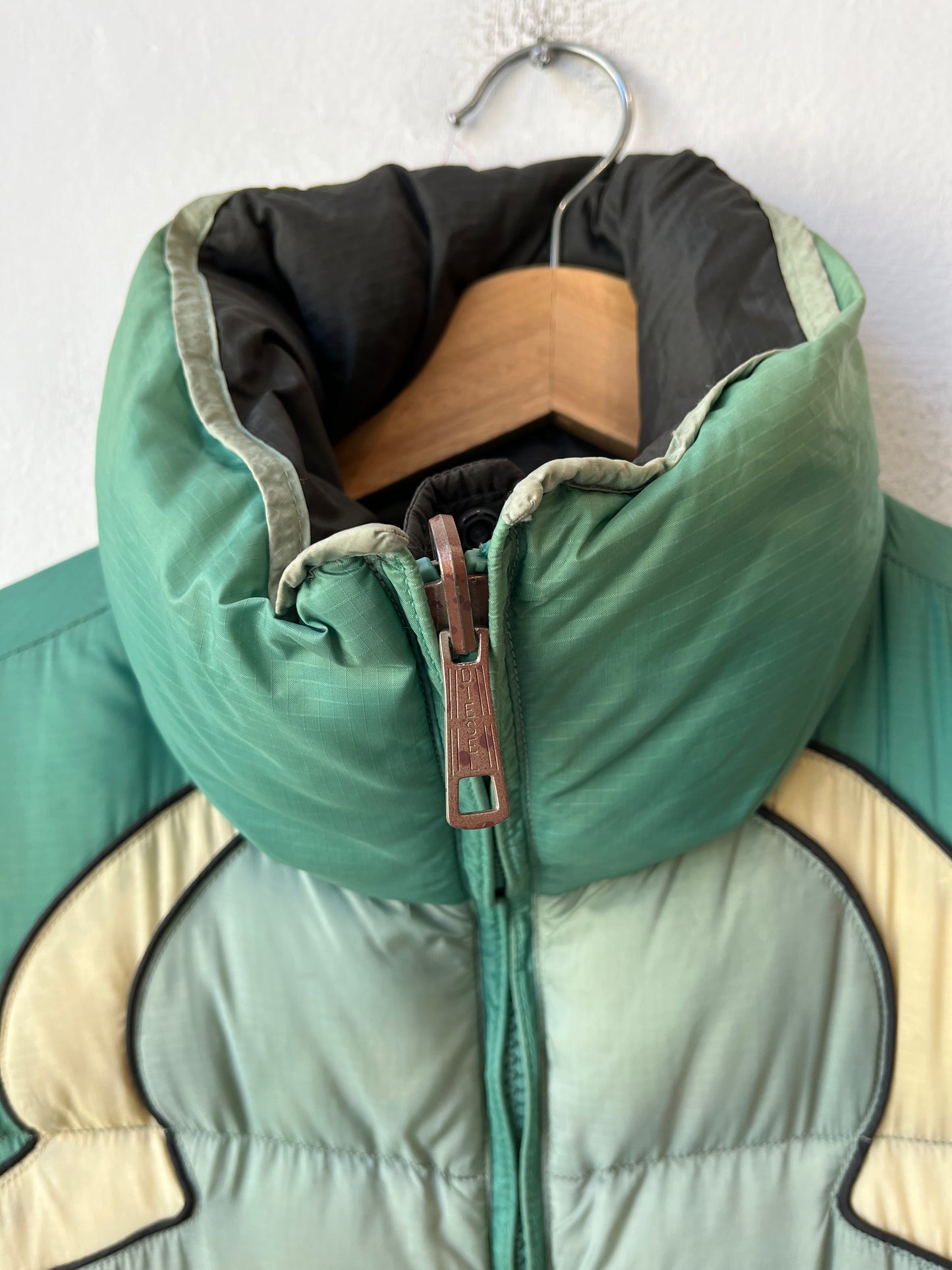 Y2K Diesel Reversible Puffer Jacket