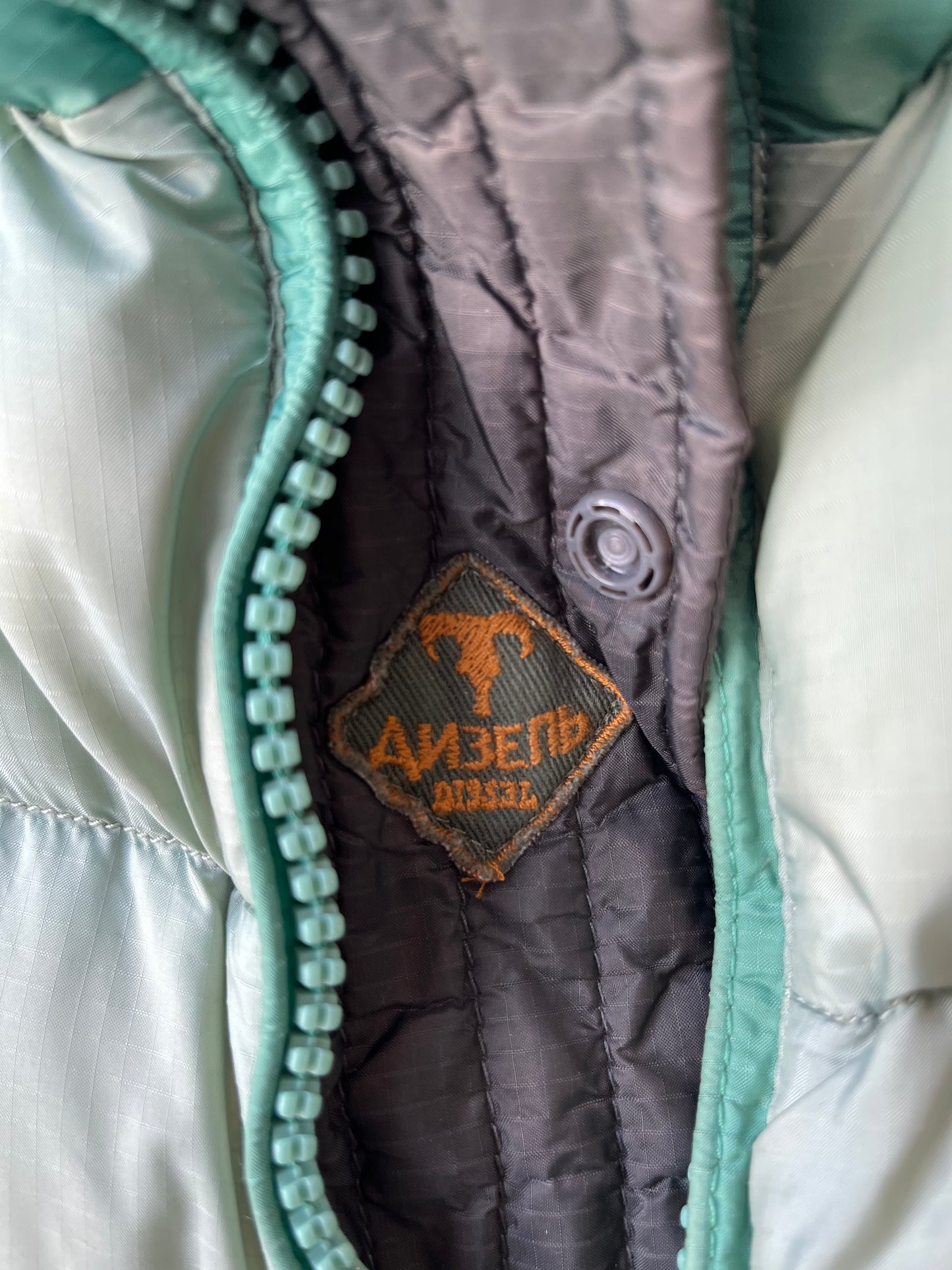 Y2K Diesel Reversible Puffer Jacket