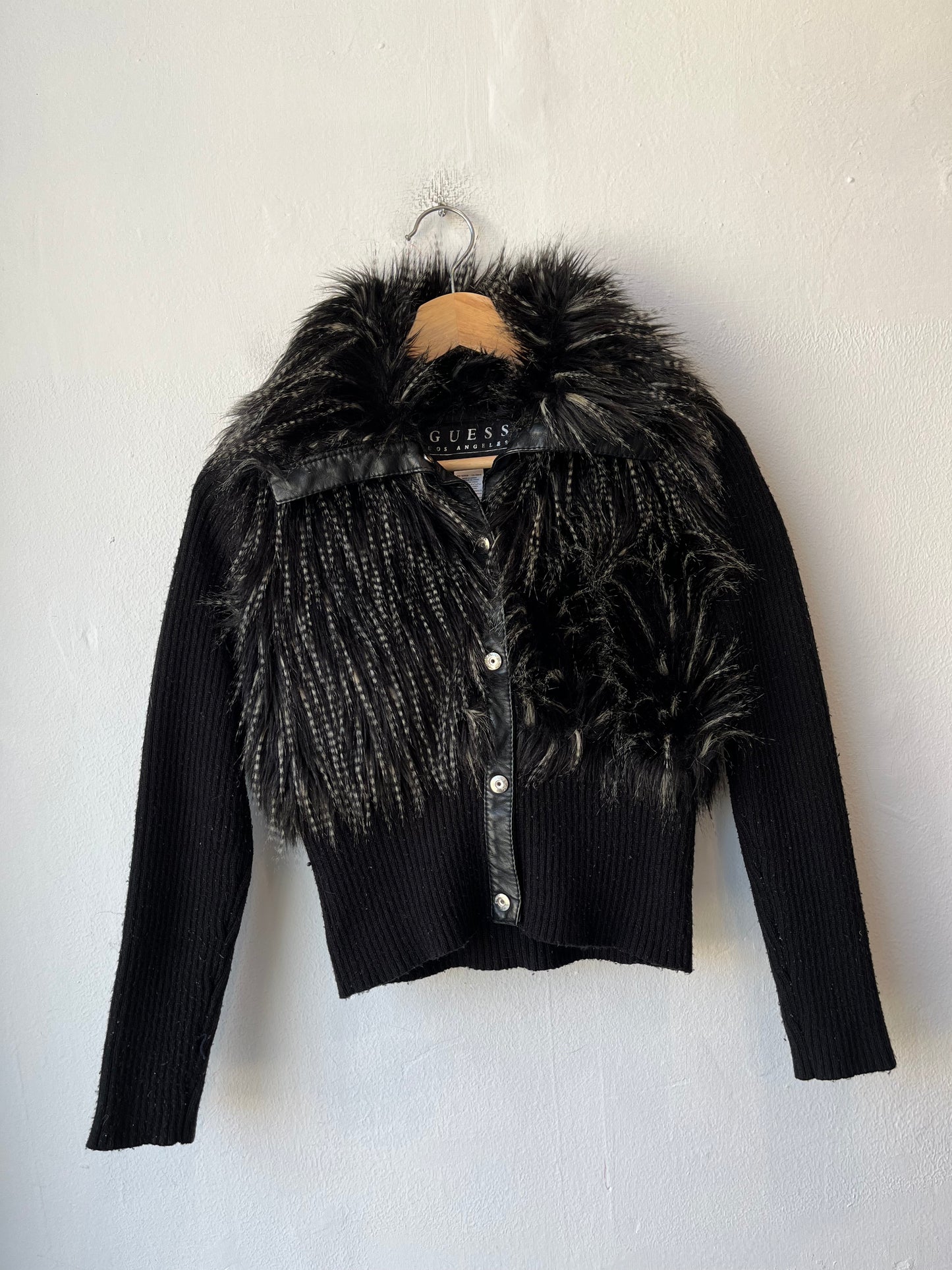 Y2K Furry Cropped Jacket
