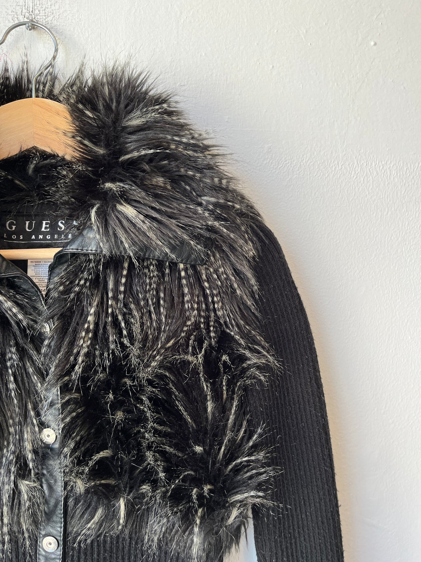 Y2K Furry Cropped Jacket