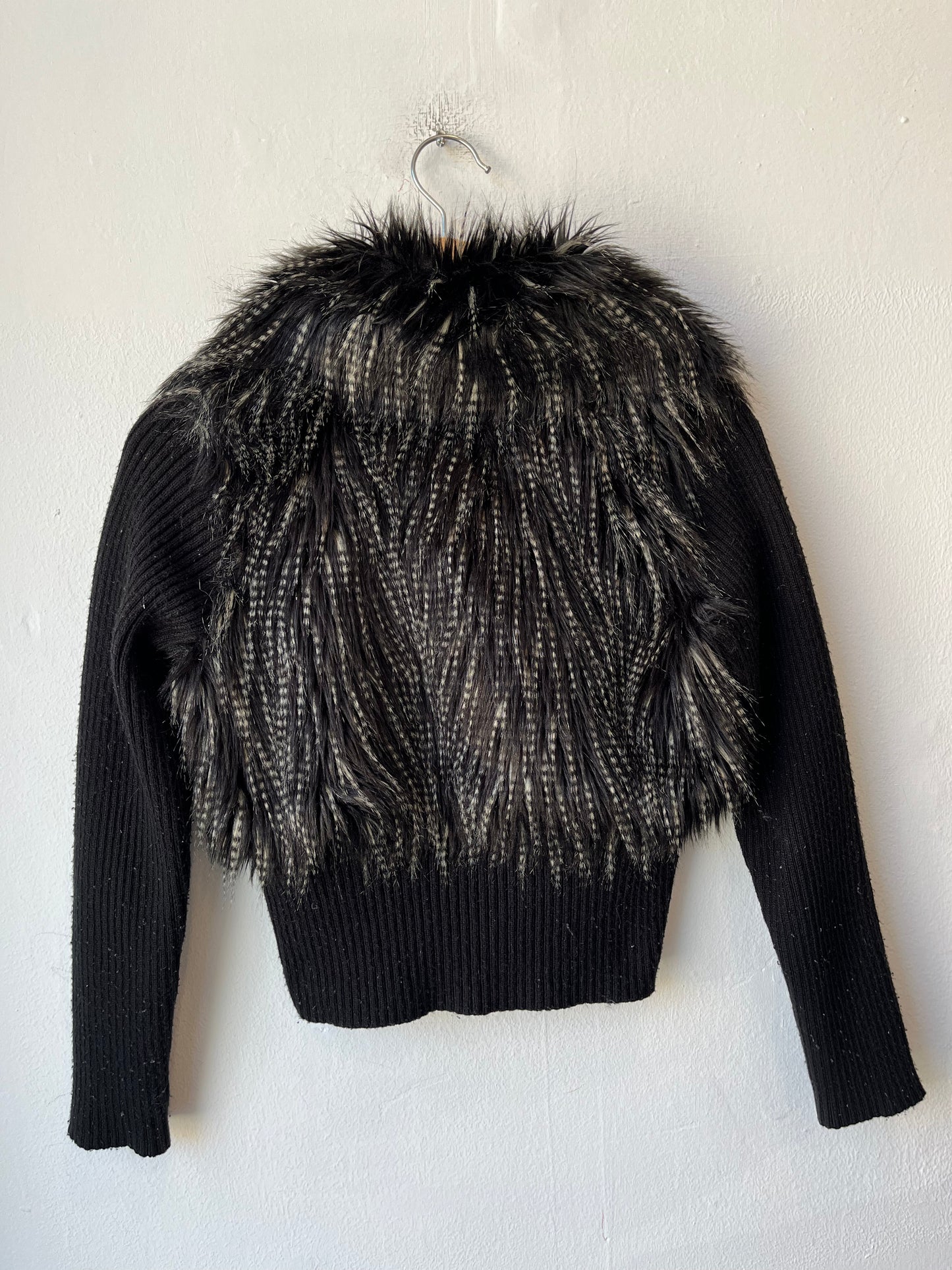 Y2K Furry Cropped Jacket