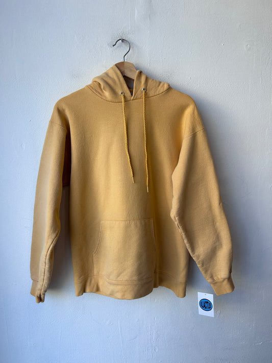 90's Pale Yellow Hoodie