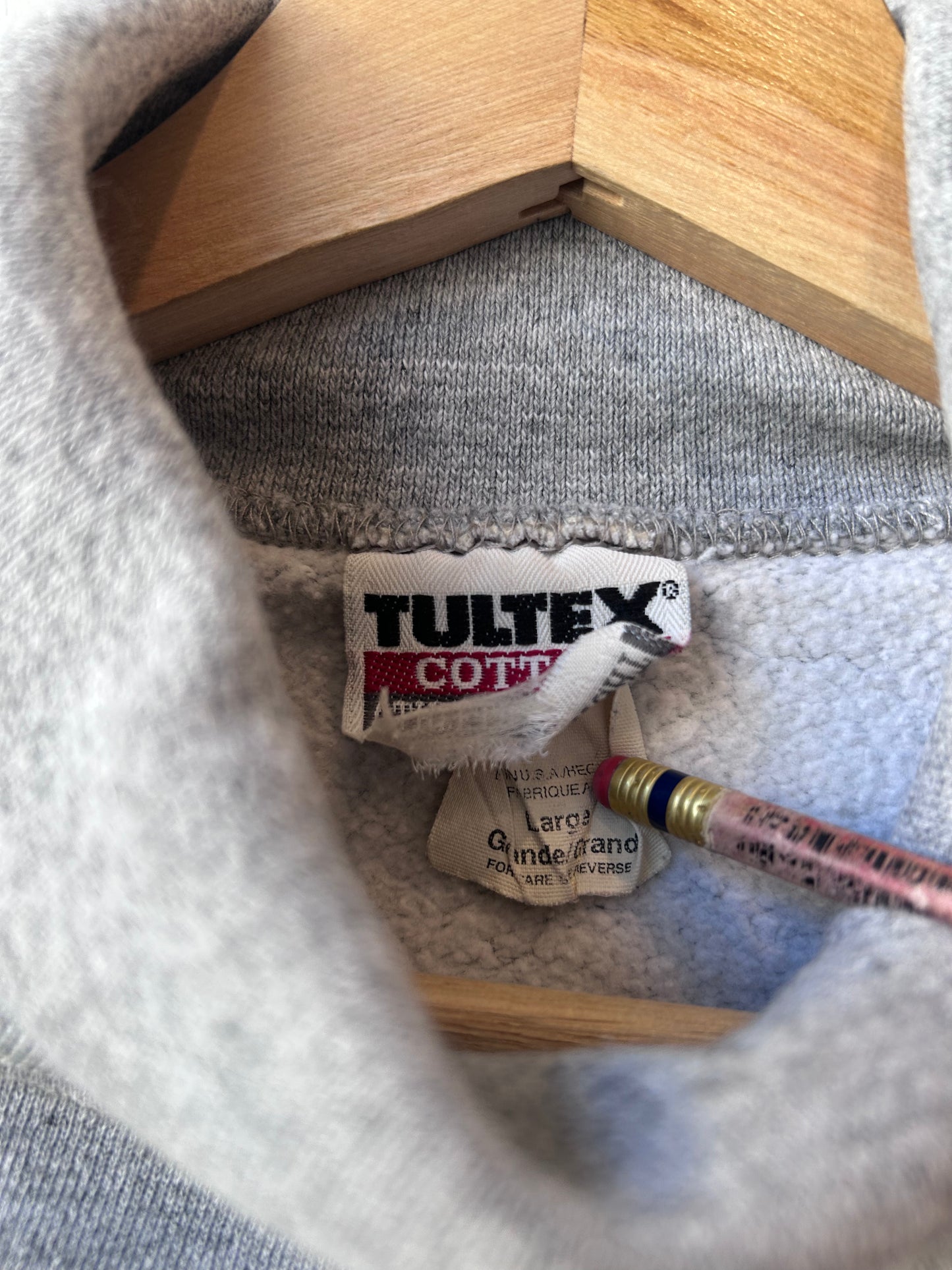 90's Gray Turtleneck Sweater