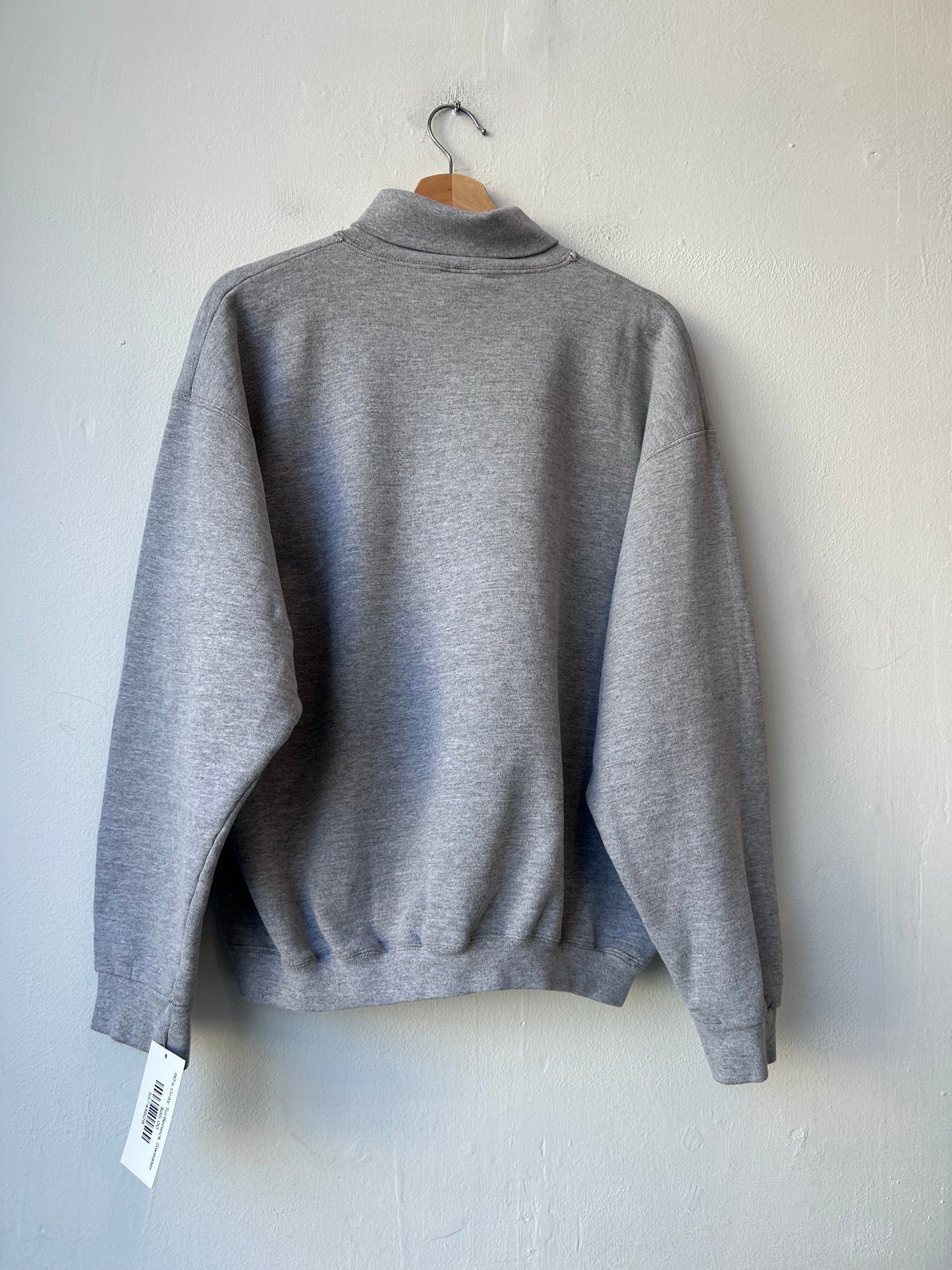 90's Gray Turtleneck Sweater