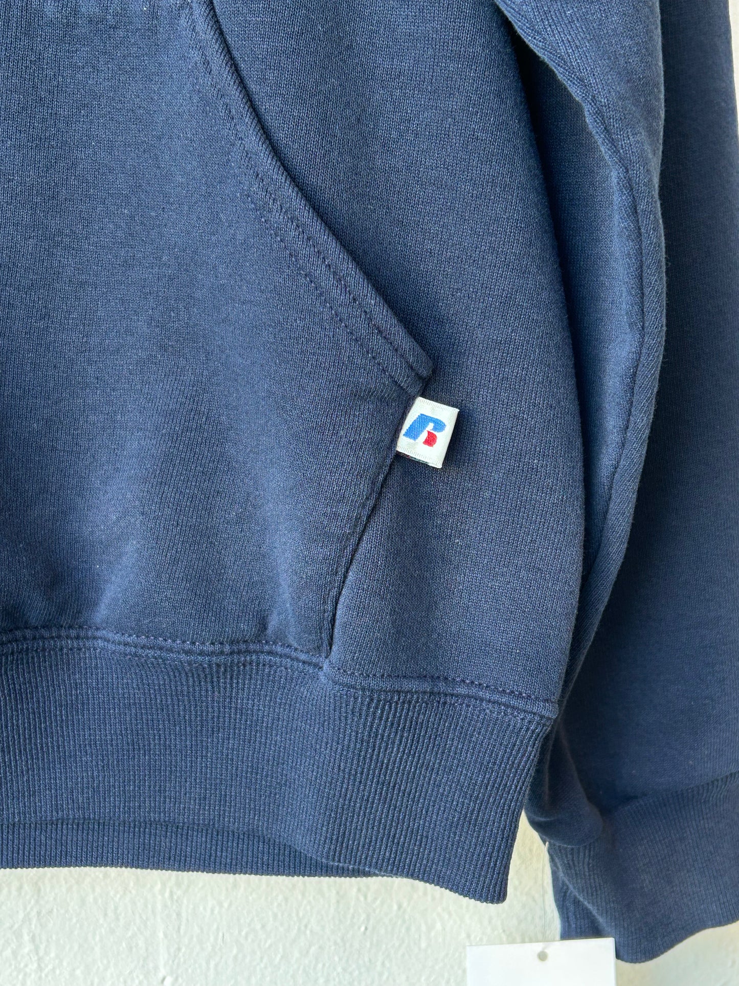 Y2K Navy Russell Hoodie