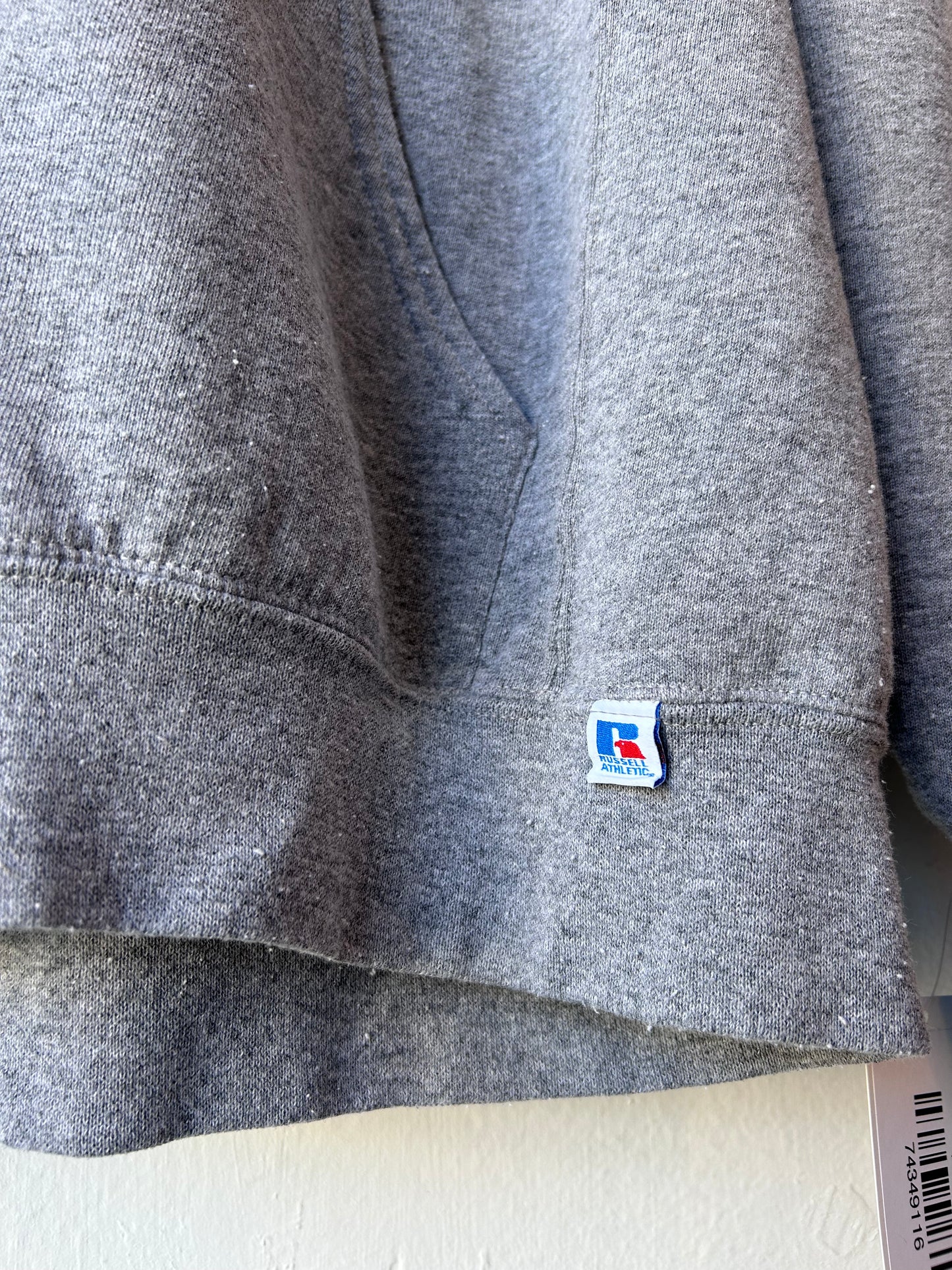 Y2K Gray Zip Up Hoodie