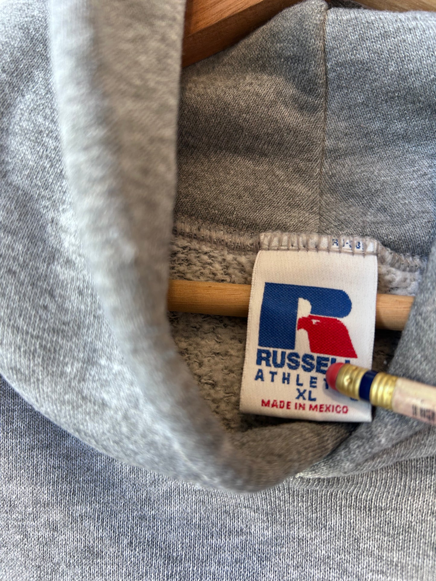 Y2K Gray Russell Hoodie