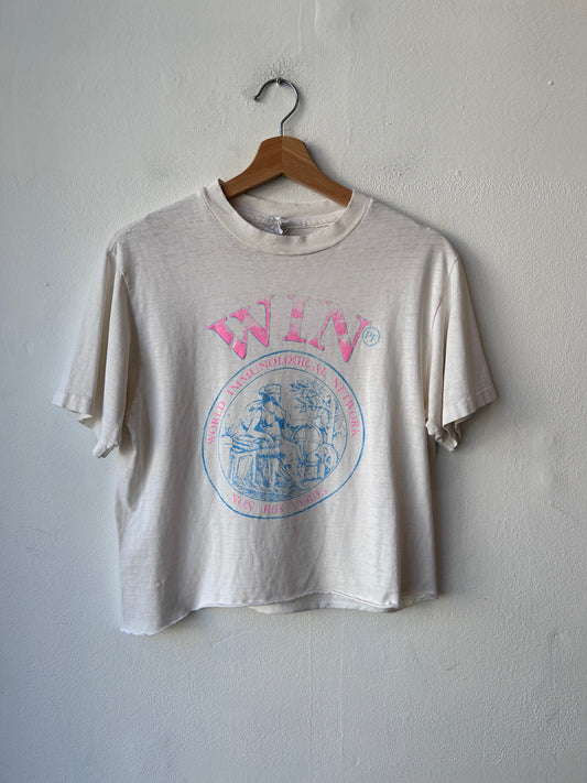 90's WIN Cropped T-Shirt