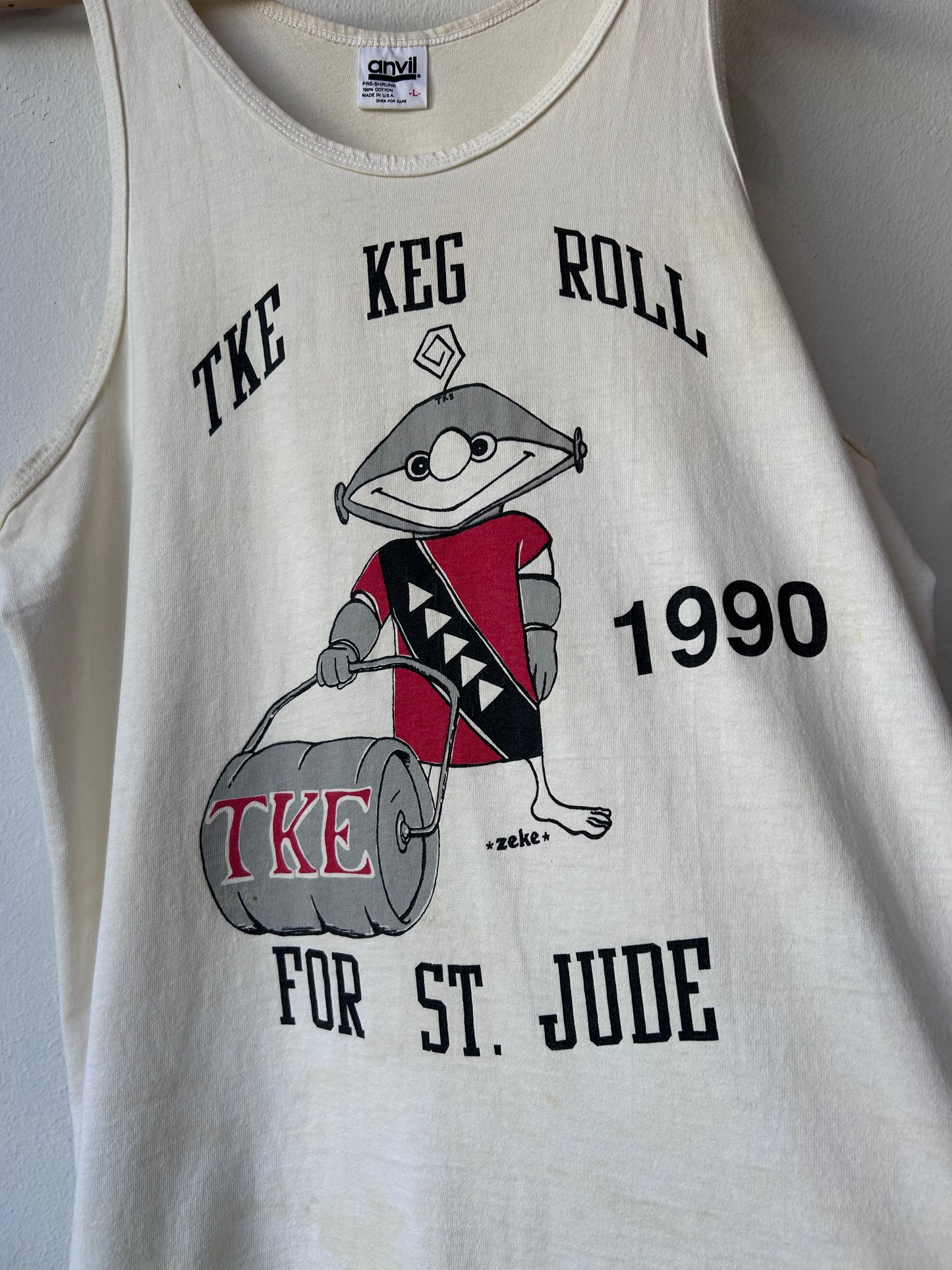 1990 TKE Keg Roll Tank Top