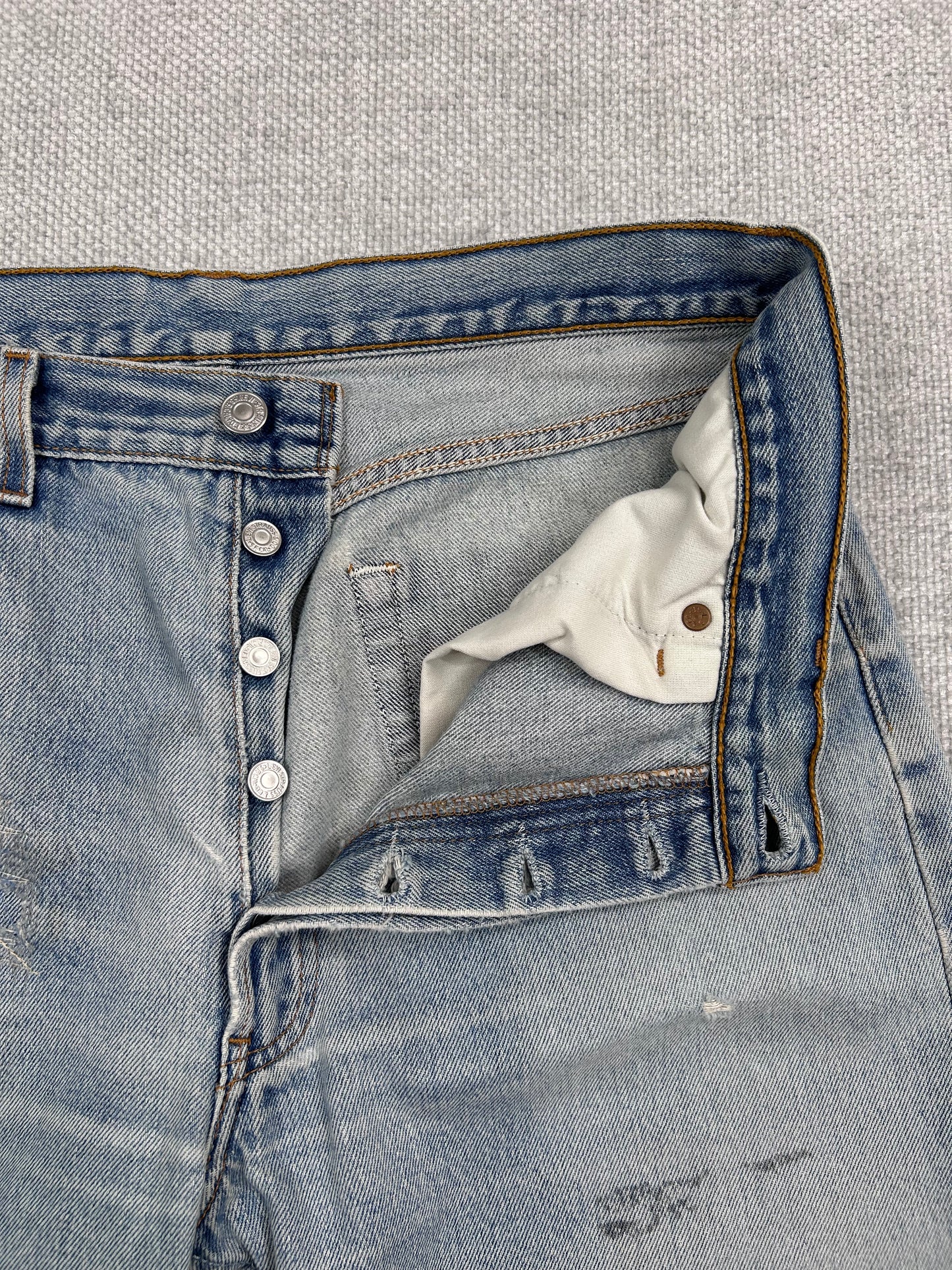 Y2K Repaired Levi's 501 33"