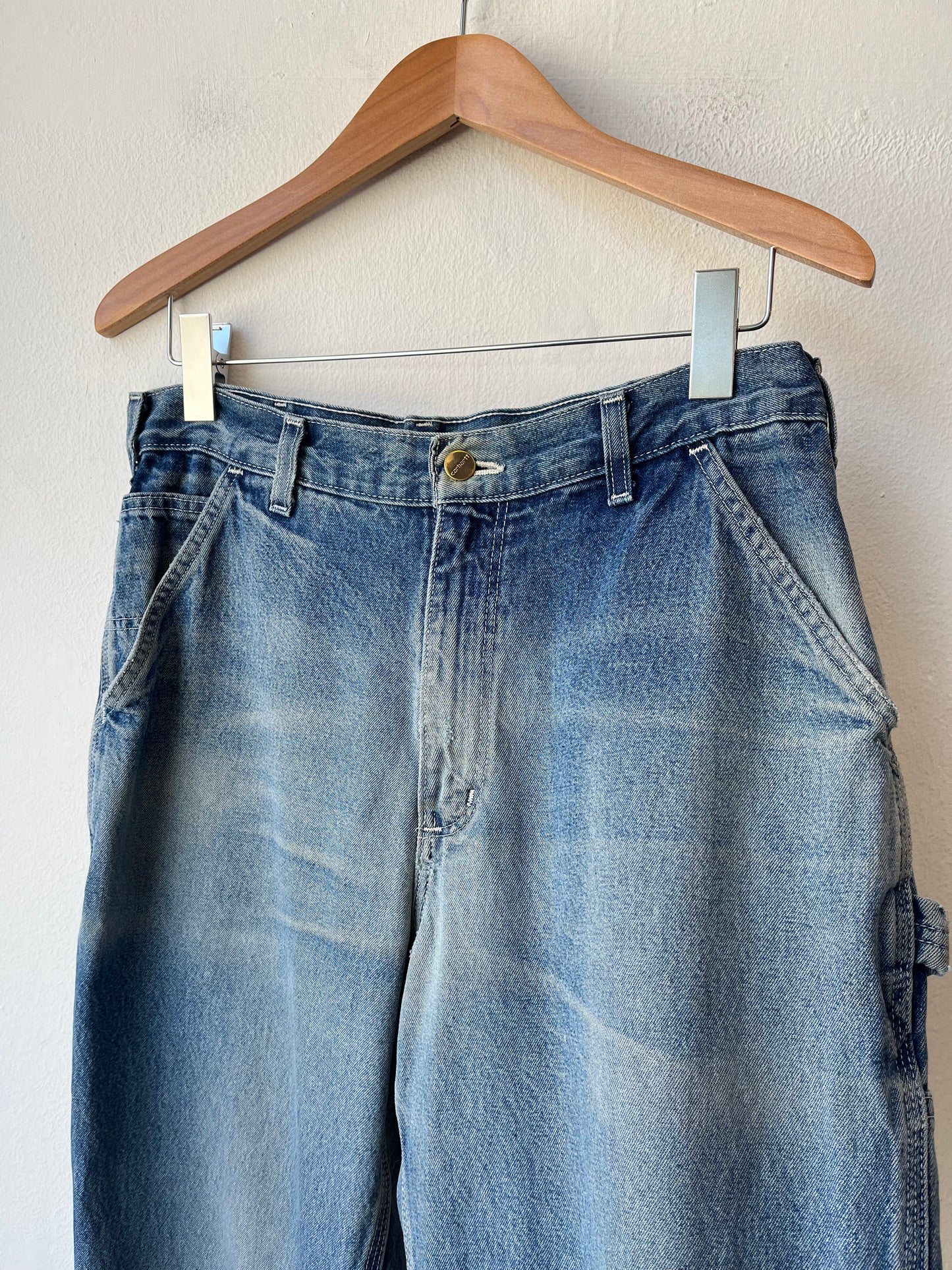 Y2K Carhartt Denim Carpenter Pants 32"