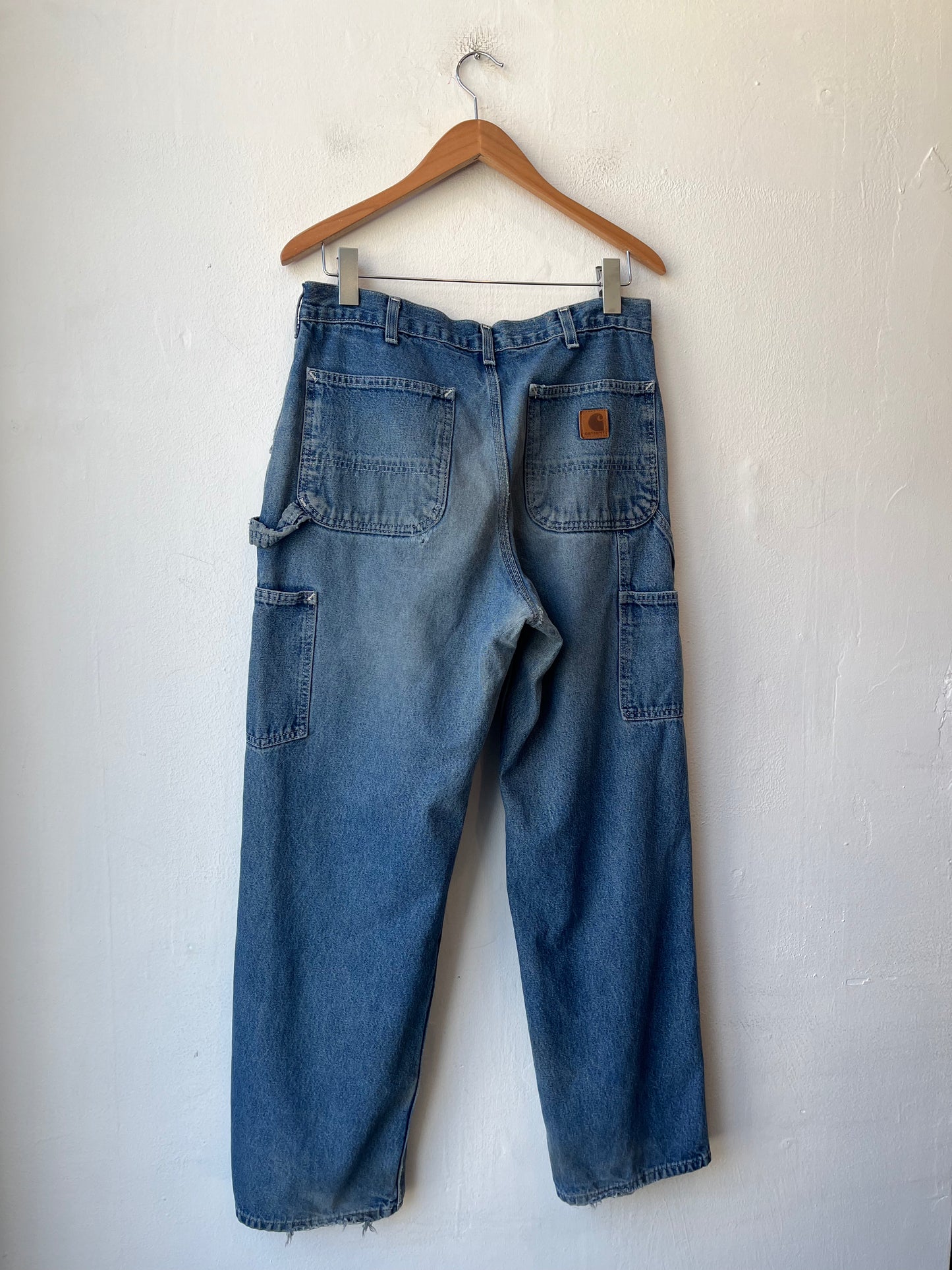 Y2K Carhartt Denim Carpenter Pants 32"