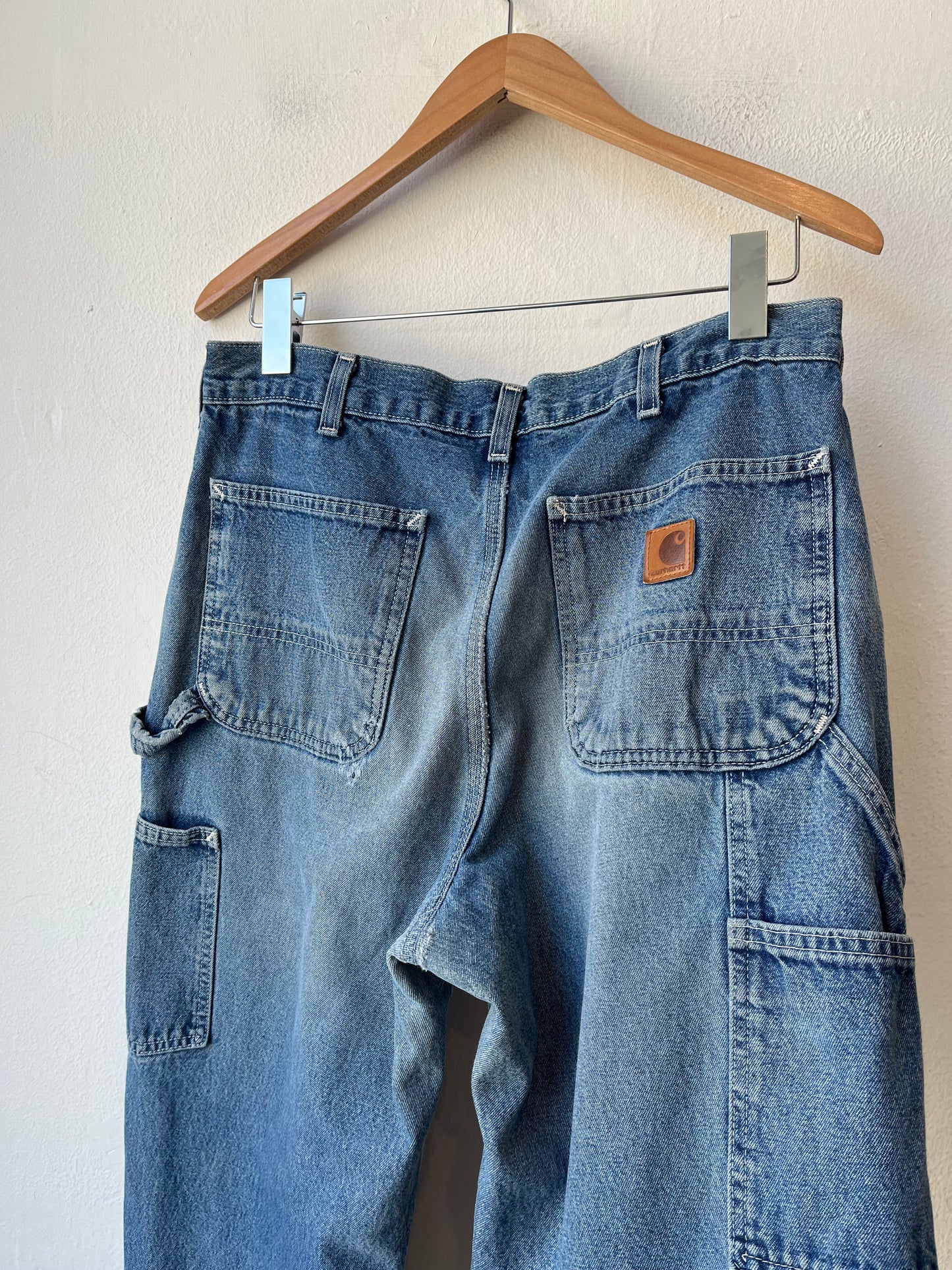 Y2K Carhartt Denim Carpenter Pants 32"