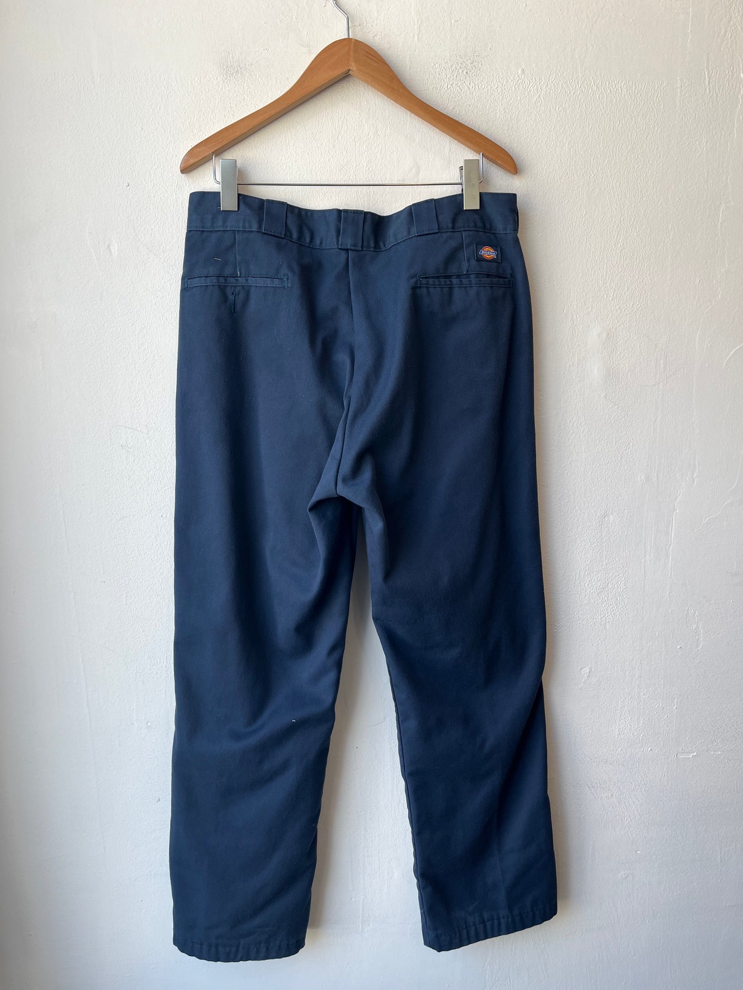 Y2K Flannel Lined Navy Dickies 36"