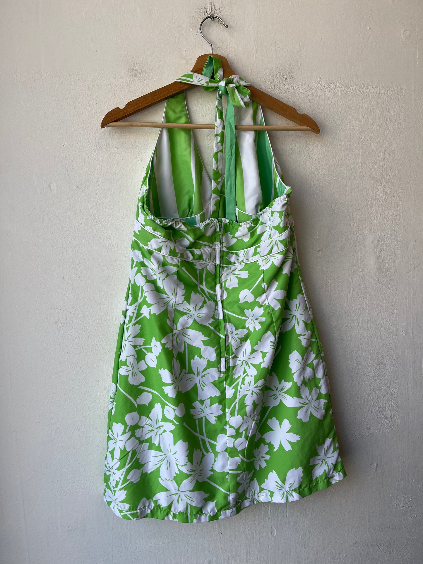 Y2K Reversible Halter Dress