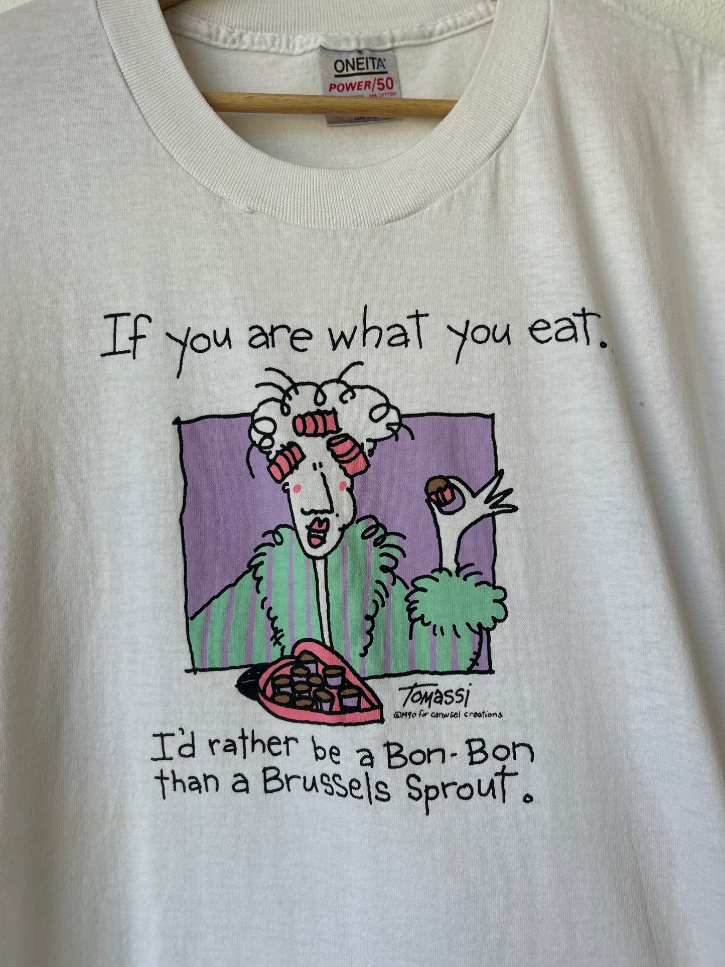 1990 If You Are What You Eat T-Shirt
