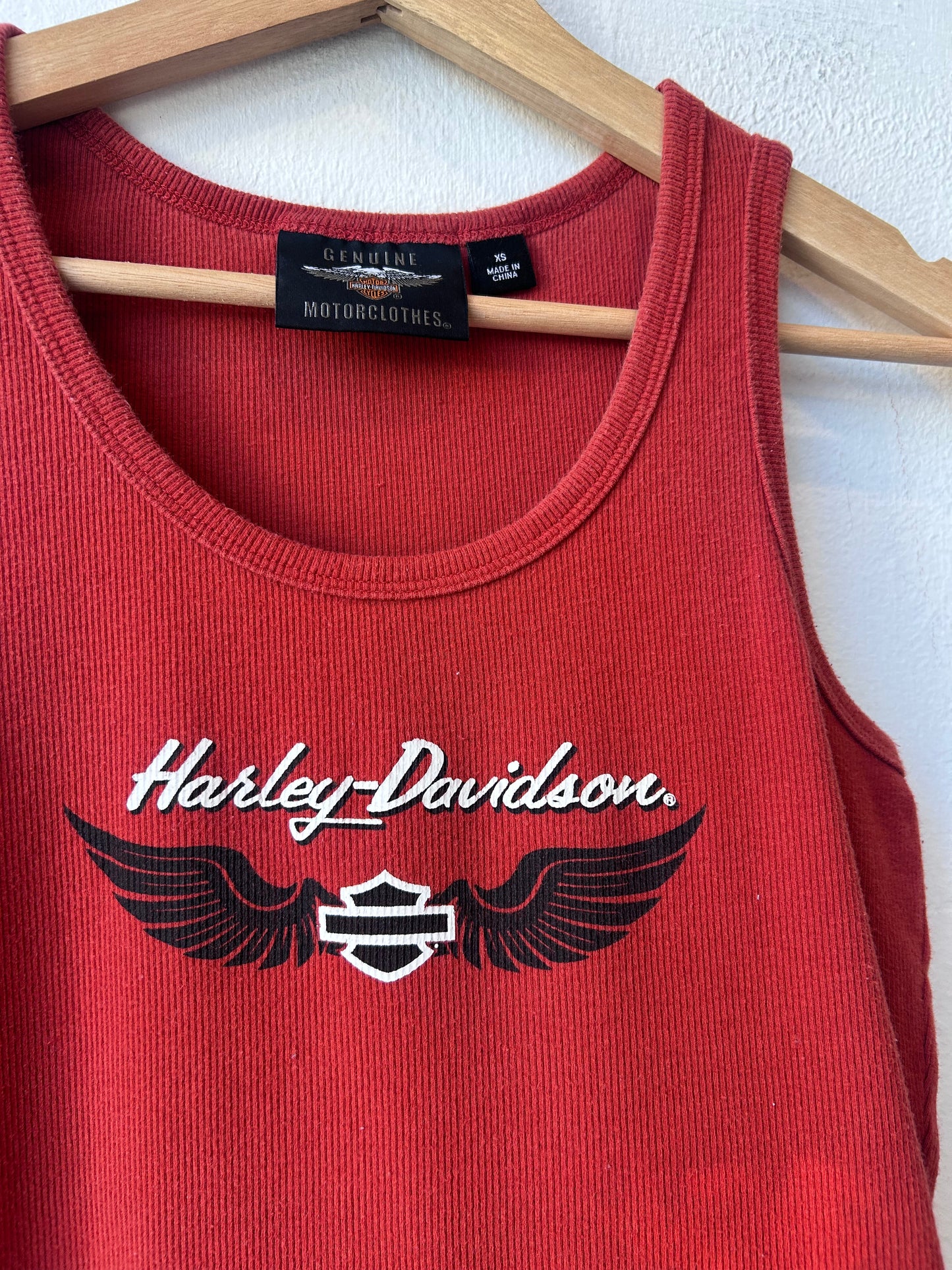 Y2K HD Orange Tank Top