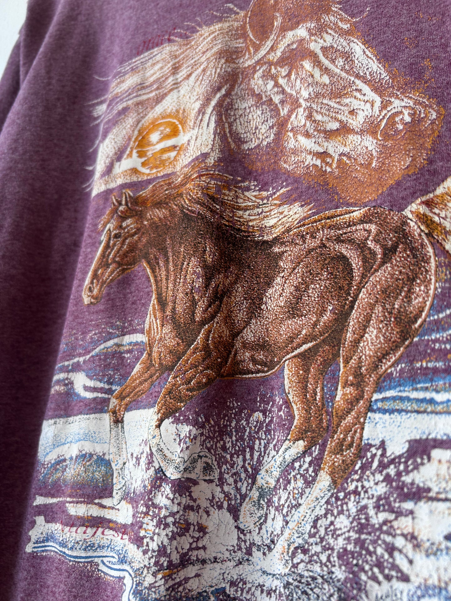 Y2K Horse at Sunset T-Shirt