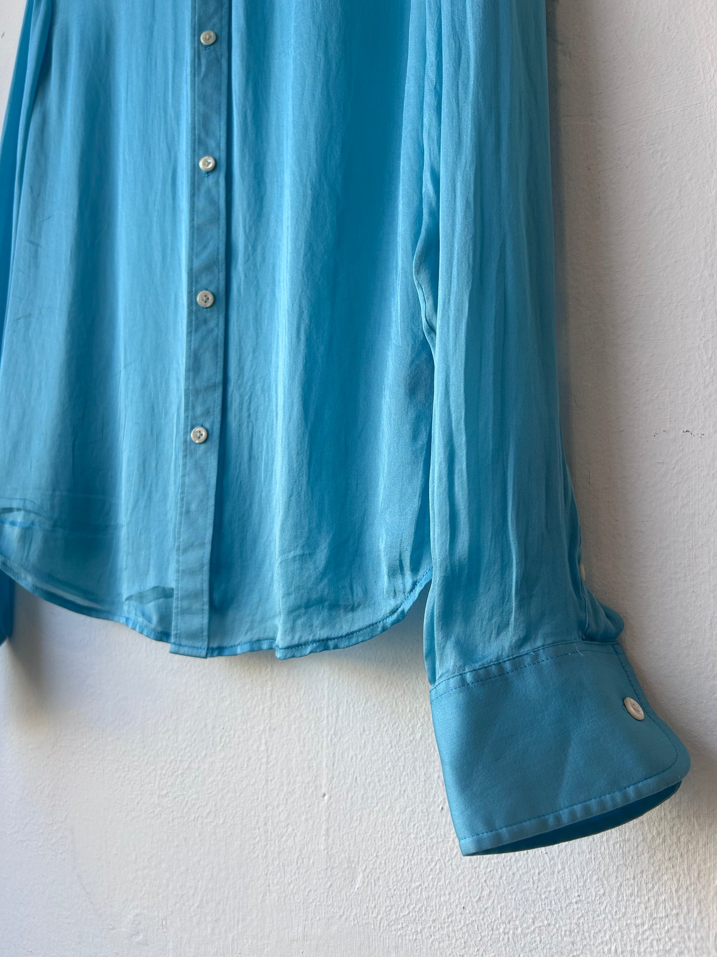 90's Purple Label Silk Blouse