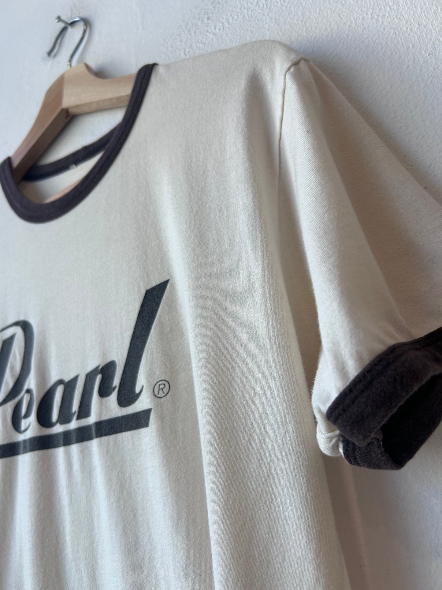80's Pearl Drums Ringer Shirt