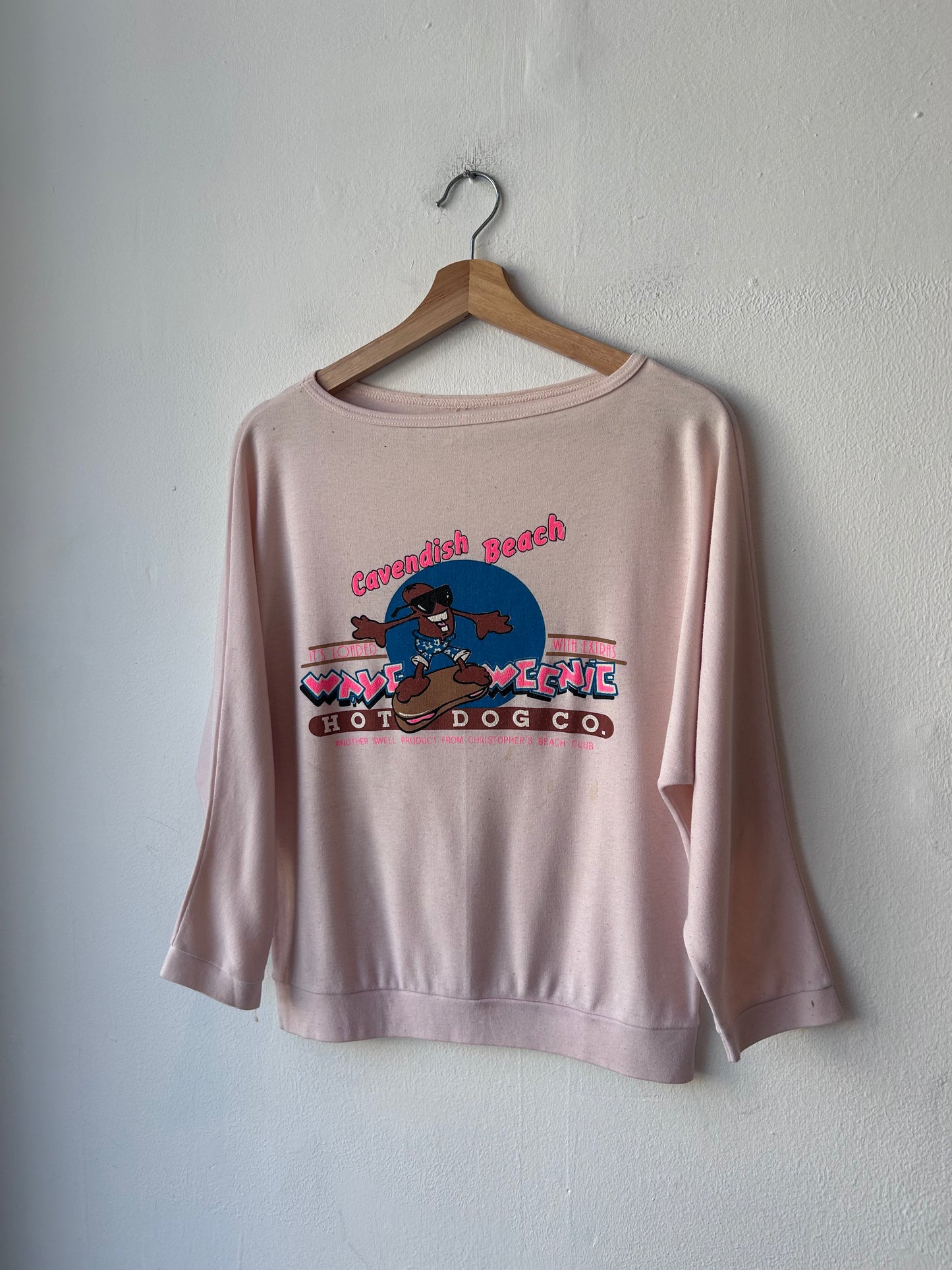 80's Cavendish Beach Boat Neck Top