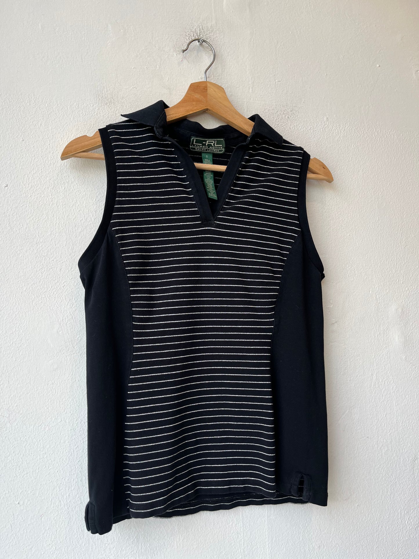 Y2K Lauren Active Collared Tank Top